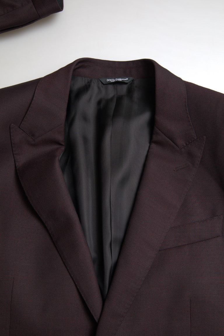 Dolce & Gabbana Chestnut Brown 2-Piece Single-Breasted MARTINI Suit-7