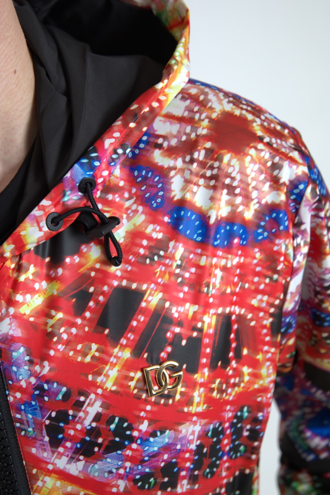 Dolce & Gabbana Multicolor Sweatshirt mit Kapuze Pullover-6