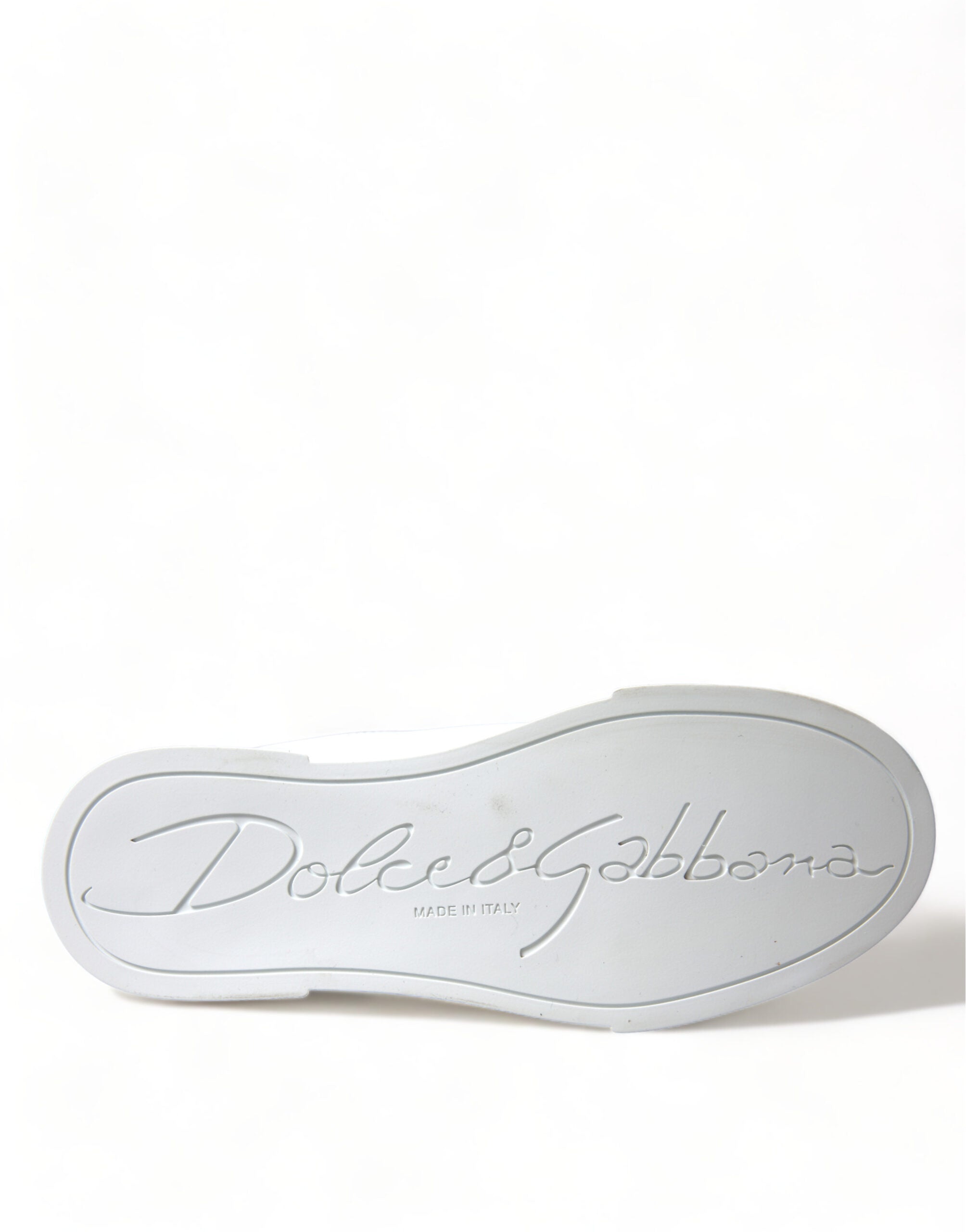 Dolce & Gabbana Weiß Love Patch Portofino Klassische Turnschuhe Schuhe-6