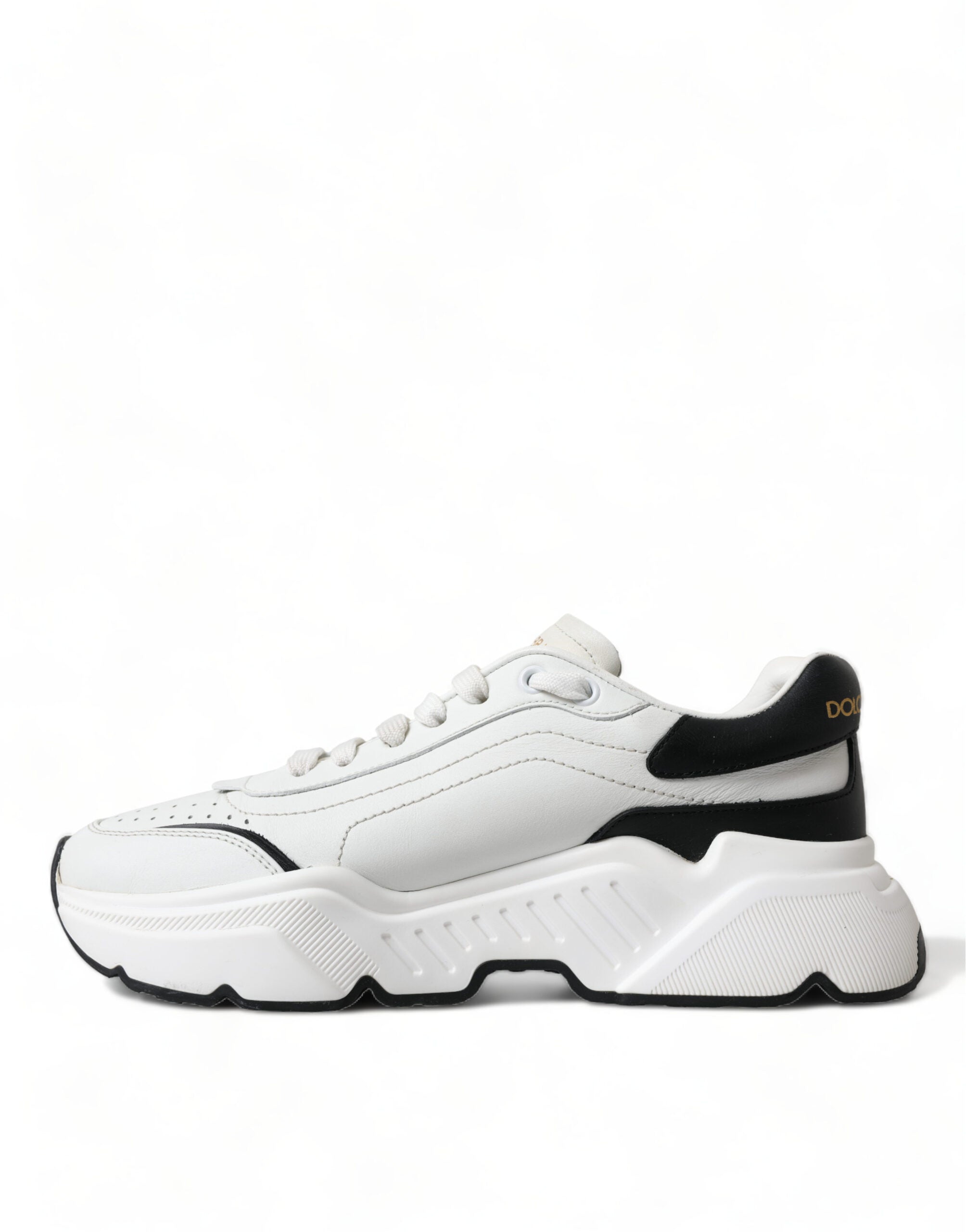 Dolce & Gabbana Weiß Schwarz Low Top Daymaster Turnschuhe Schuhe-5