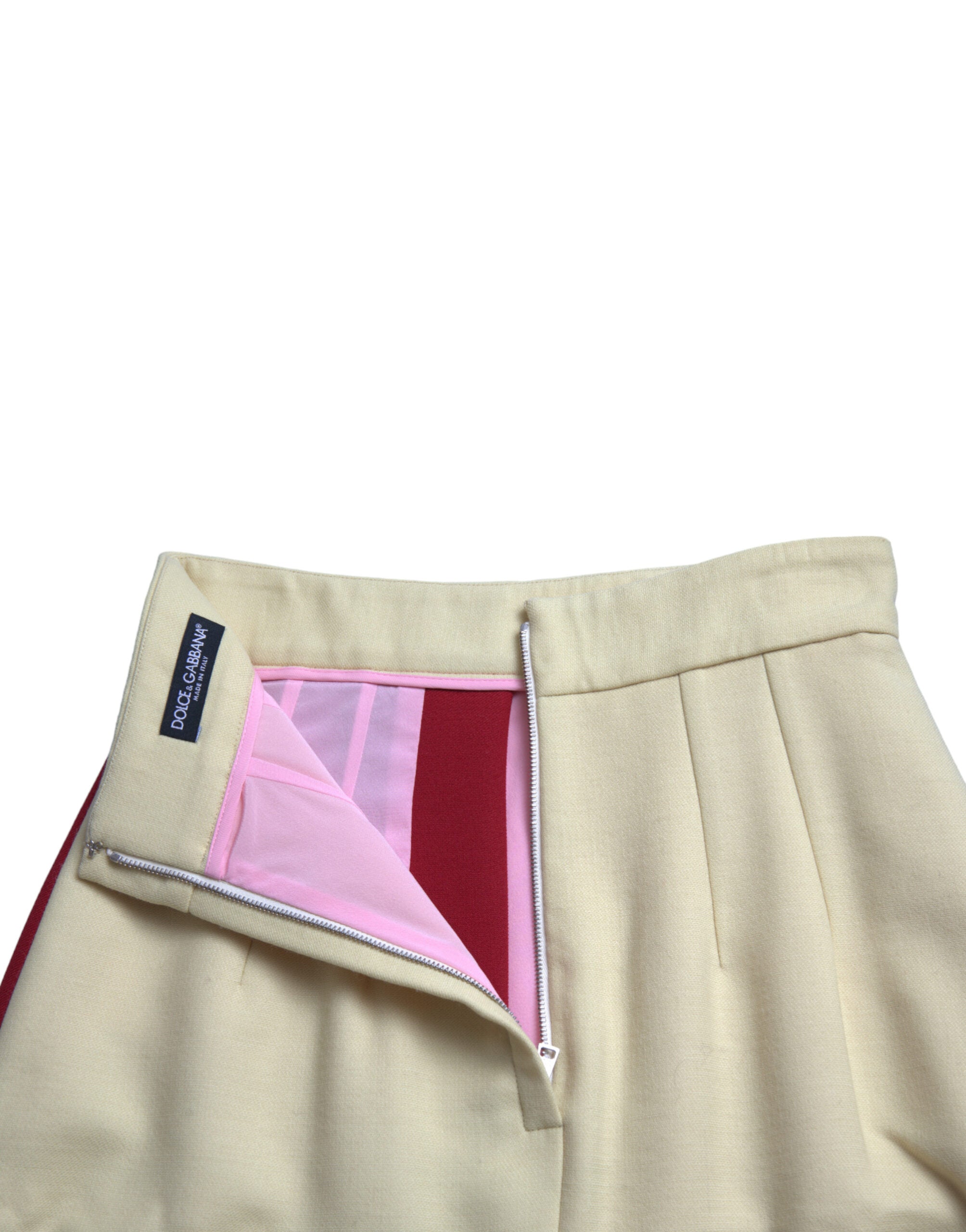 Dolce & Gabbana Multicolor Patchwork High-Waisted A-Line Skirt-5