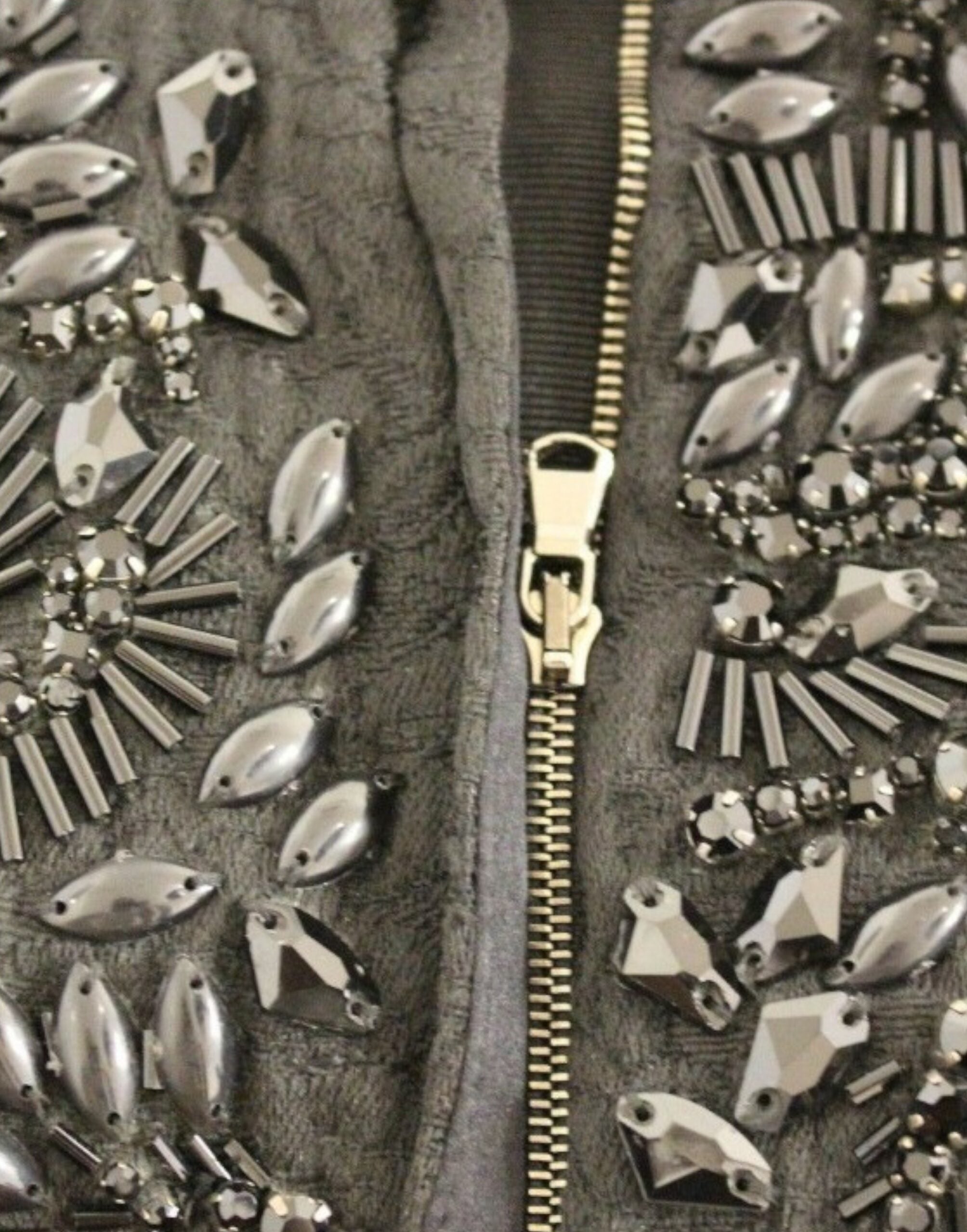 Dolce & Gabbana Black floral, crystal-encrusted dress-5