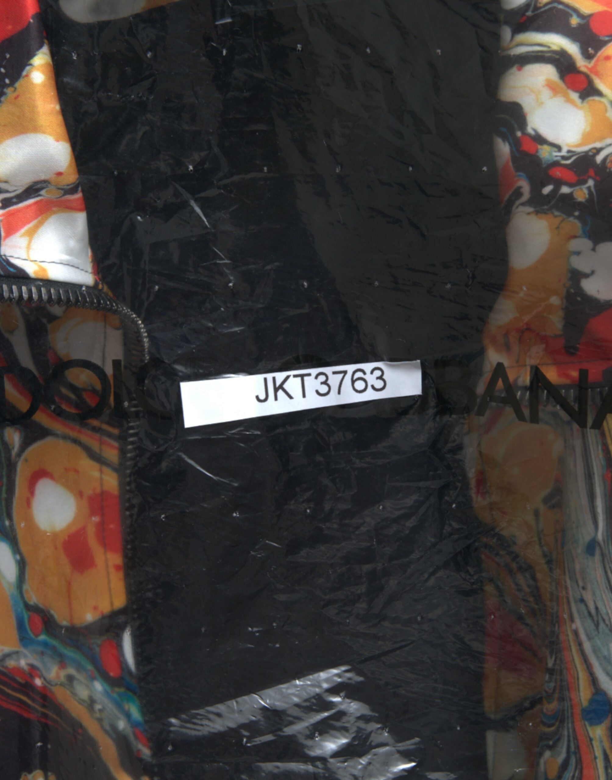 Dolce & Gabbana Multicolored Abstract Polyester Bomber Jacket-8