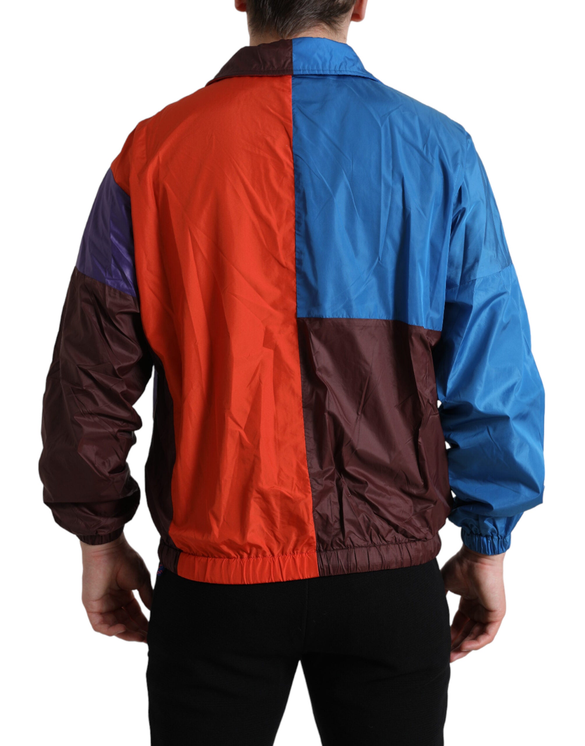 Dolce & Gabbana Multicolor Farbe Windbreaker Jacke-2