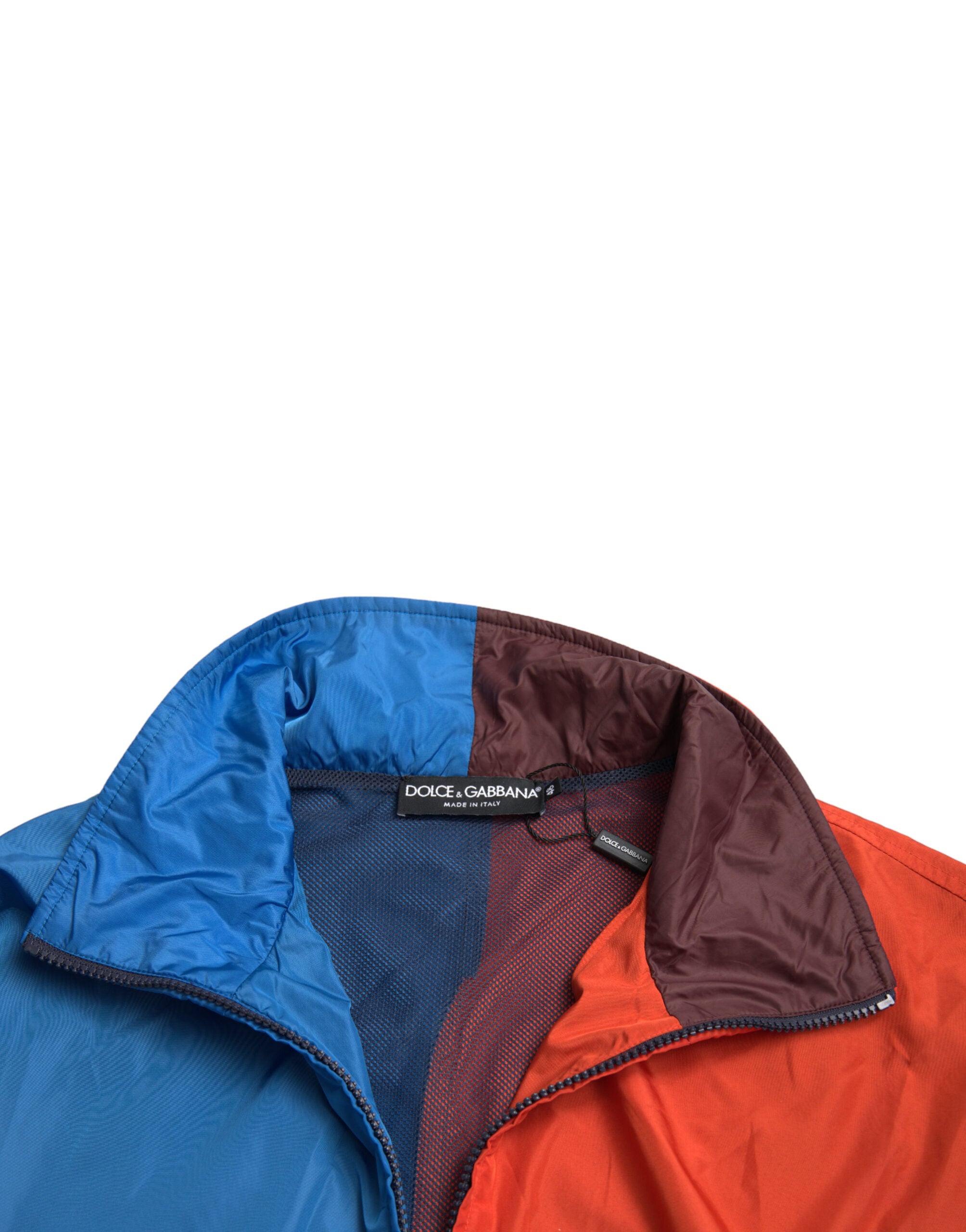 Dolce & Gabbana Multicolor Farbe Windbreaker Jacke-6