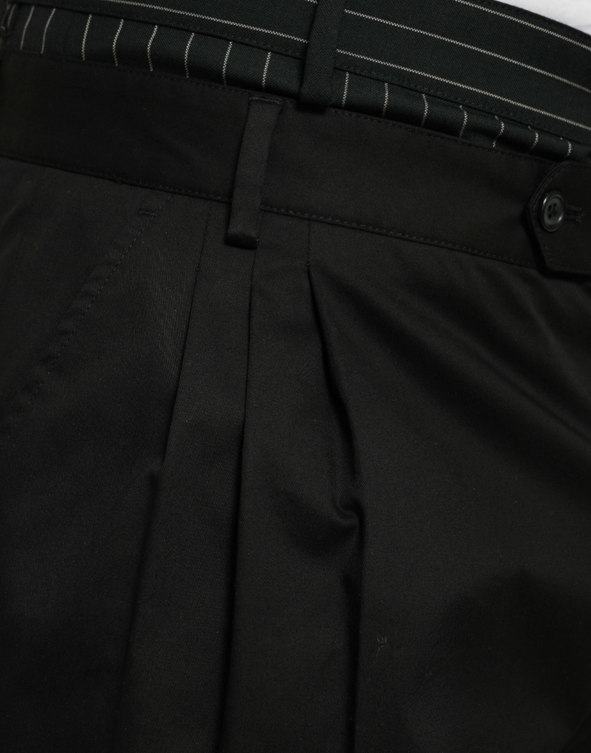Bermudas cargo negras de Dolce & Gabbana en algodón elástico-4