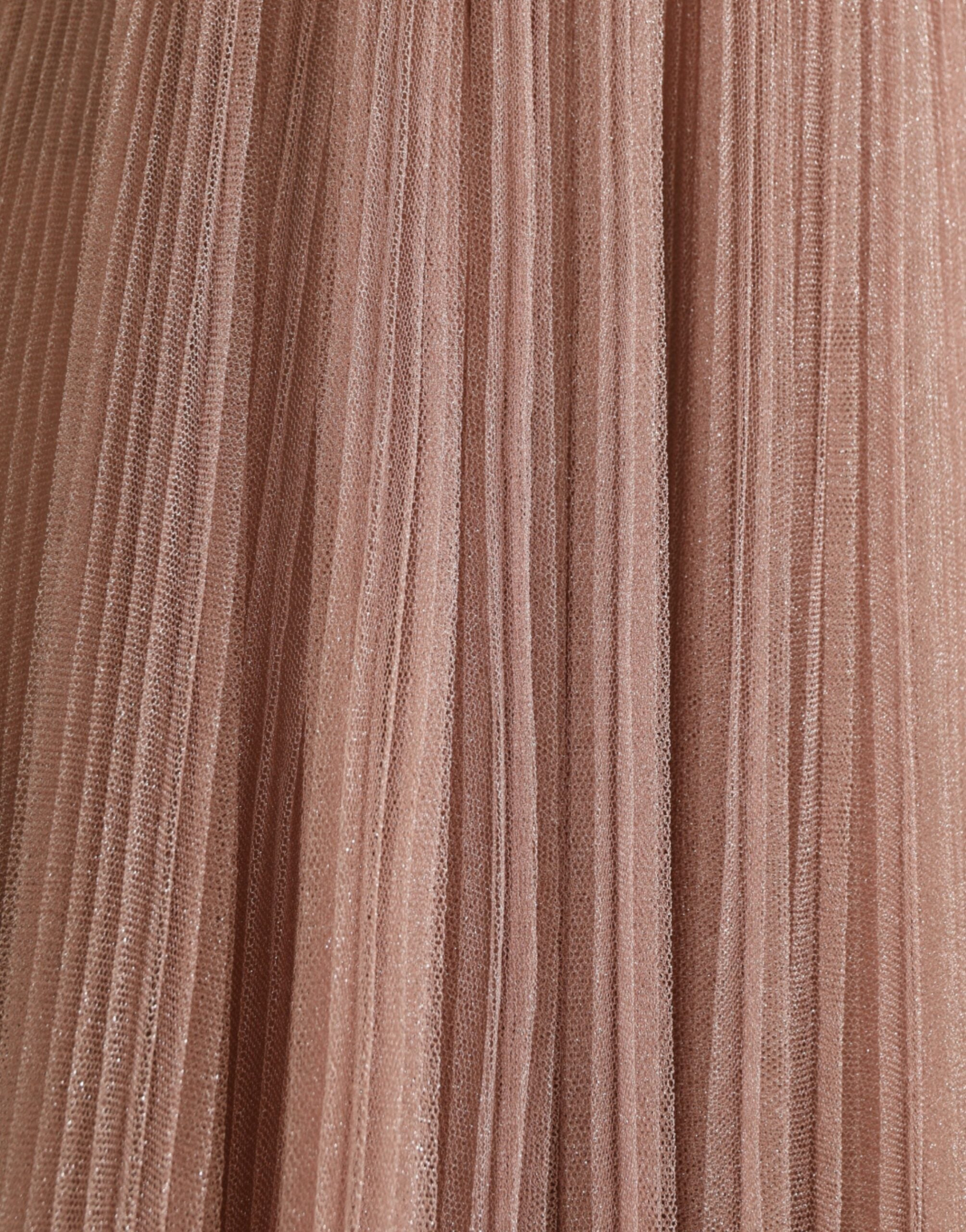 Dolce & Gabbana pink one-shoulder dress in pleated, lamellar tulle-6