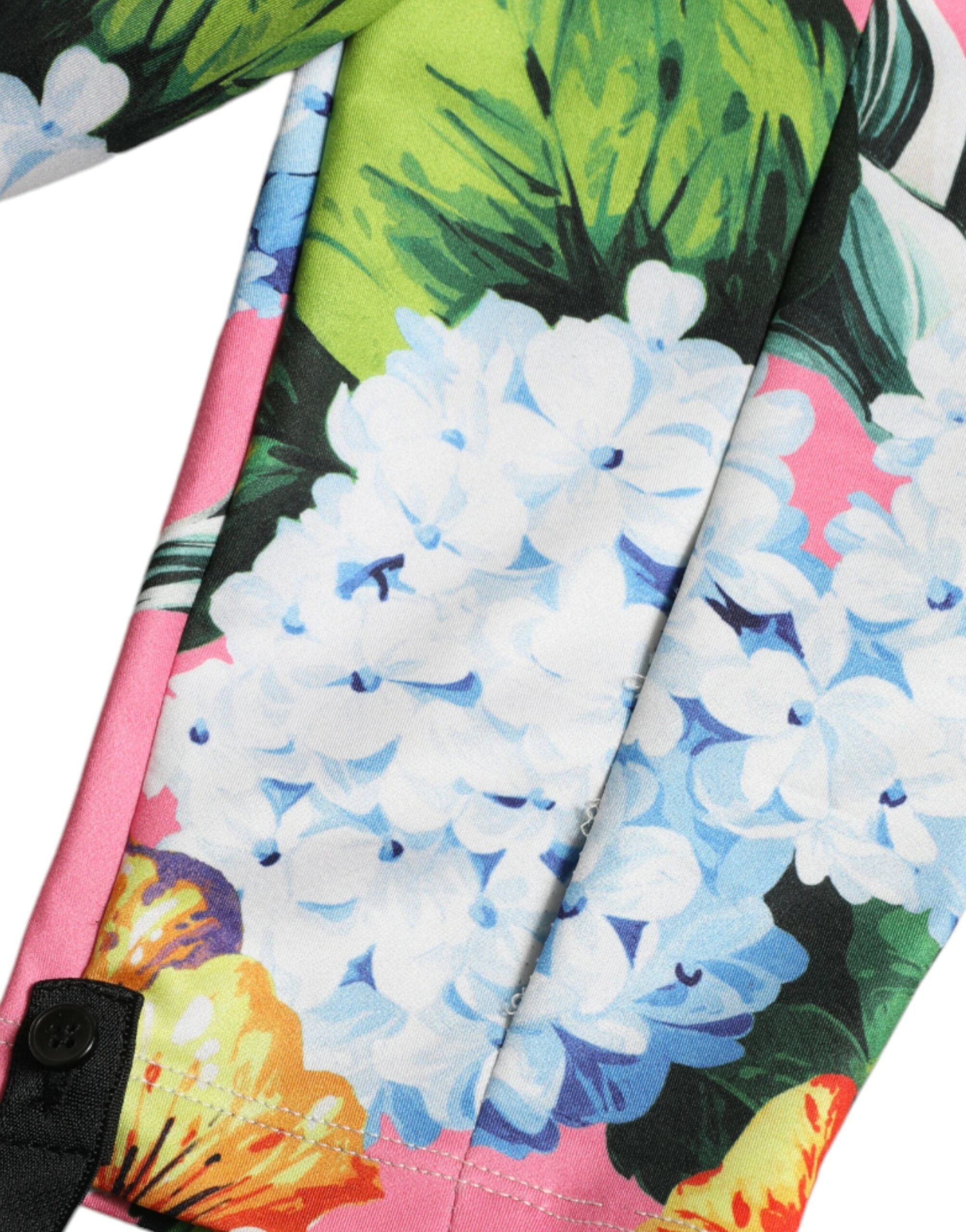 Dolce & Gabbana Multicolor Floral High-Waisted Leggings-5