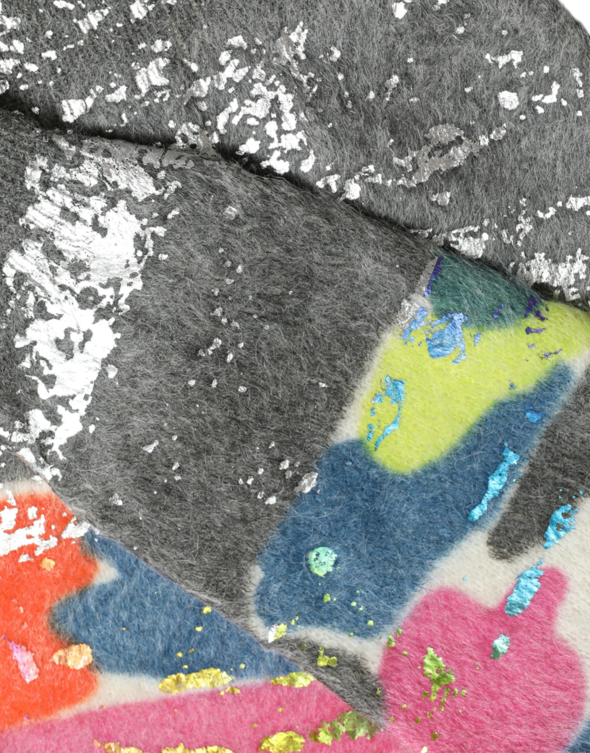Dolce & Gabbana Multicolor Mohair Turtleneck Sweater-7