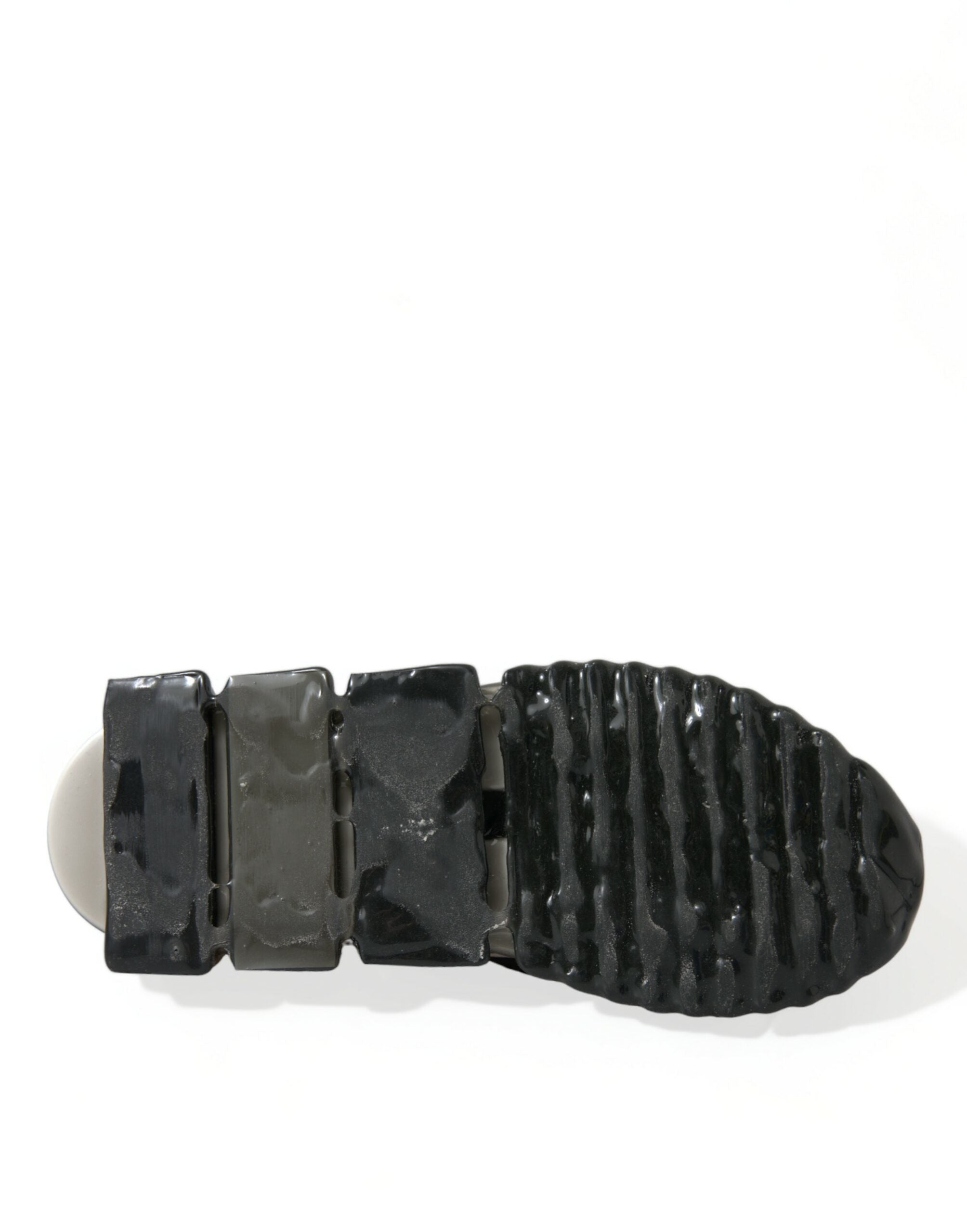 Zapatillas sin cordones blancas y negras Dolce & Gabbana Sorrento Shoes-6
