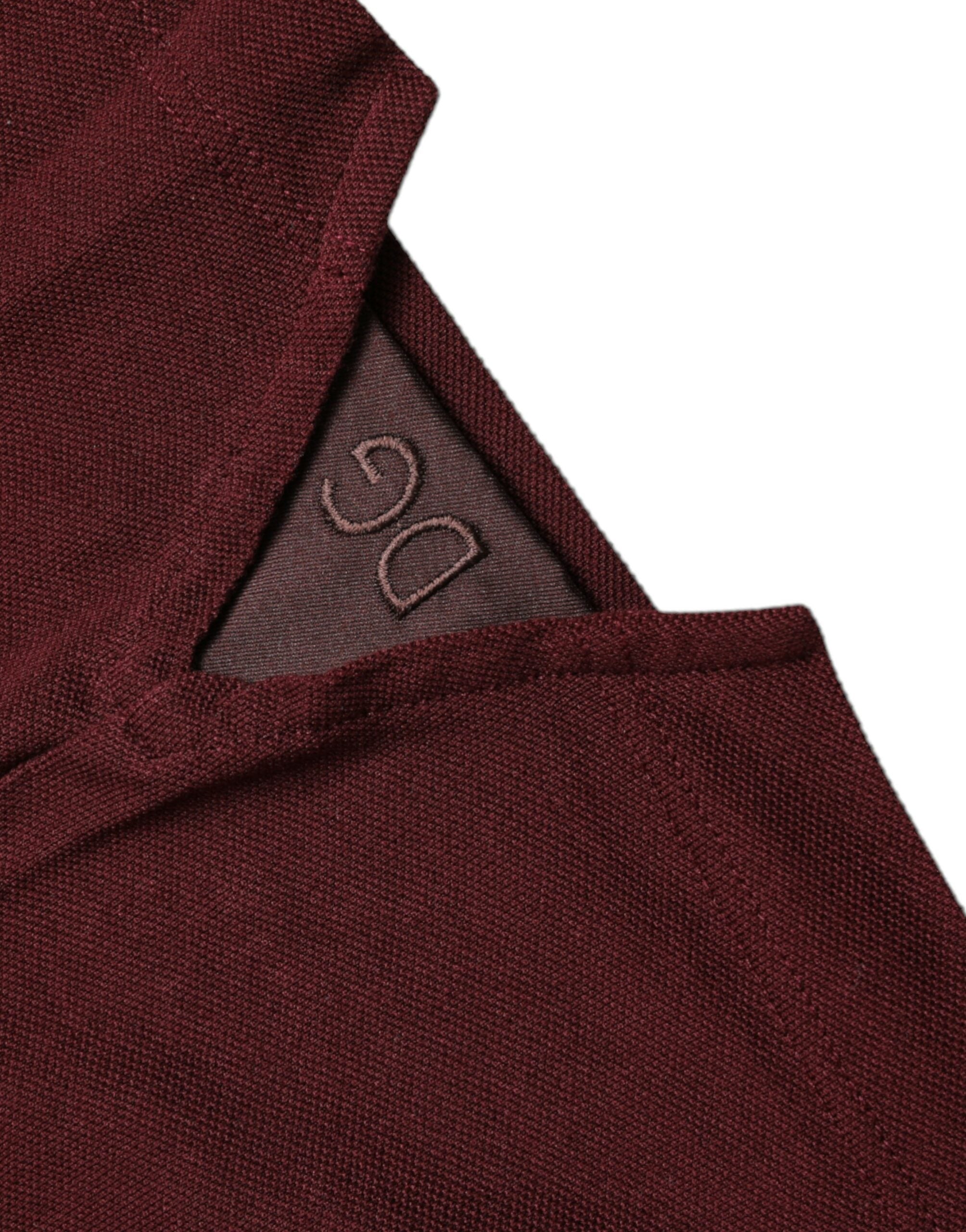 Polo marrón castaño de Dolce & Gabbana con mangas cortas y cuello-6