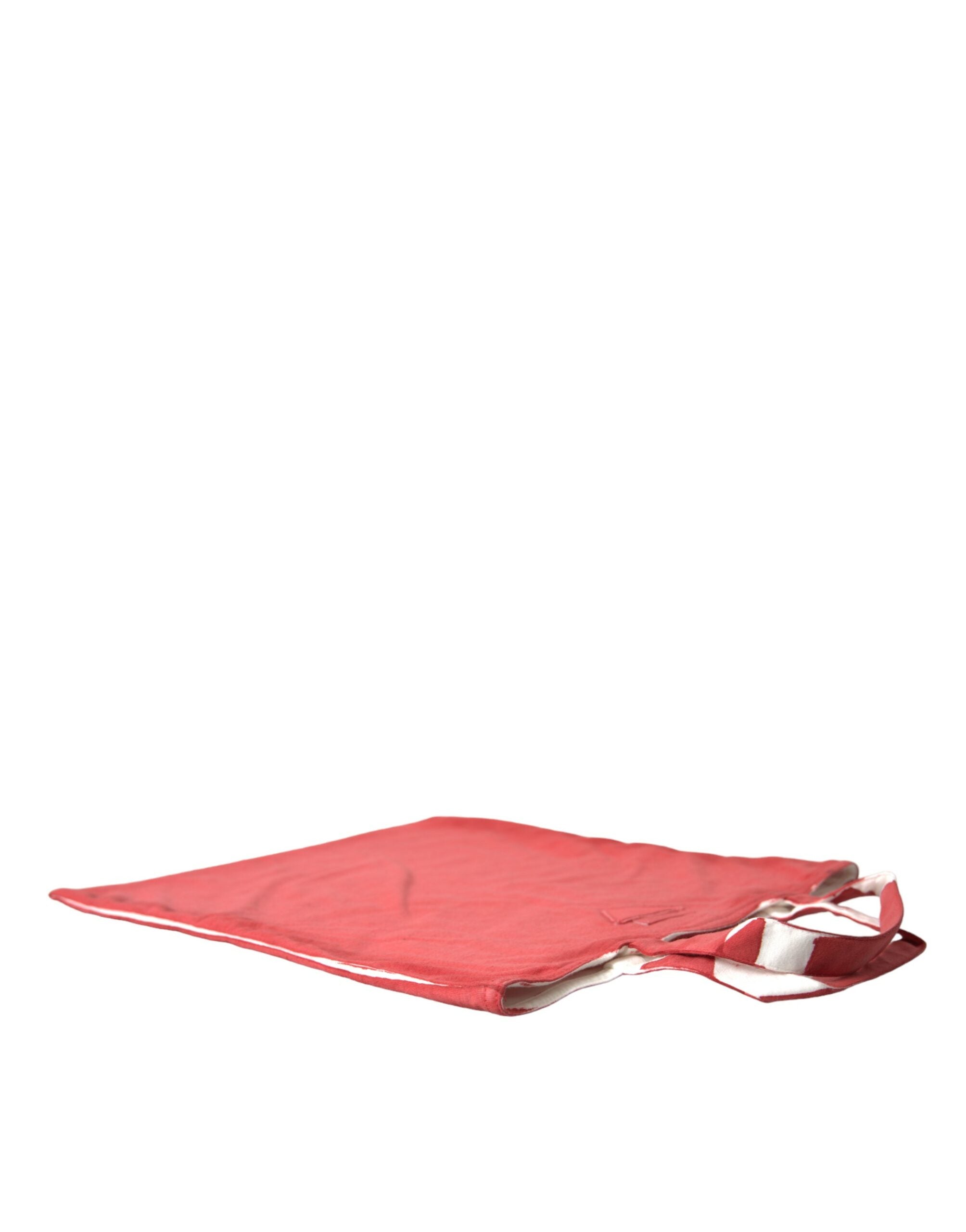 Prada Rote Jersey-Stofflogo-Schulter-Einkaufstasche-5