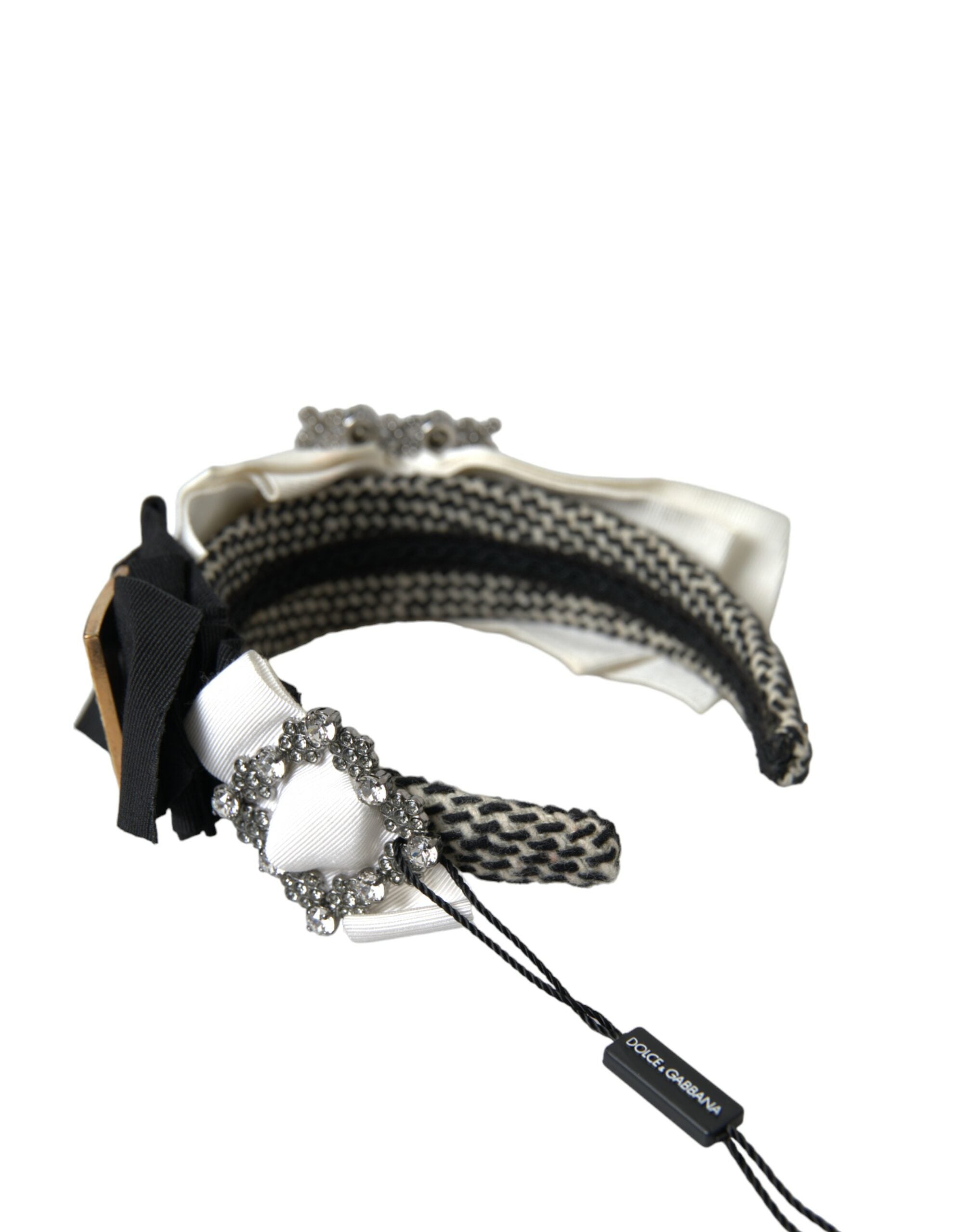 Dolce & Gabbana Multicolor Crystal Embellished Women's Headband Tiara