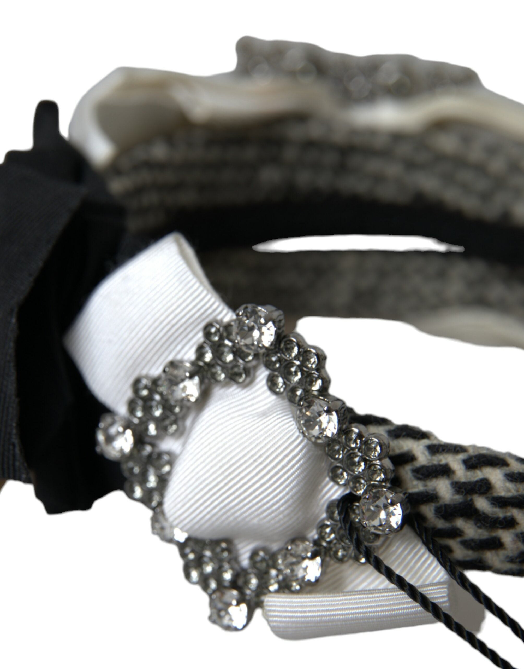 Dolce & Gabbana Multicolor Crystal Embellished Women's Headband Tiara-4