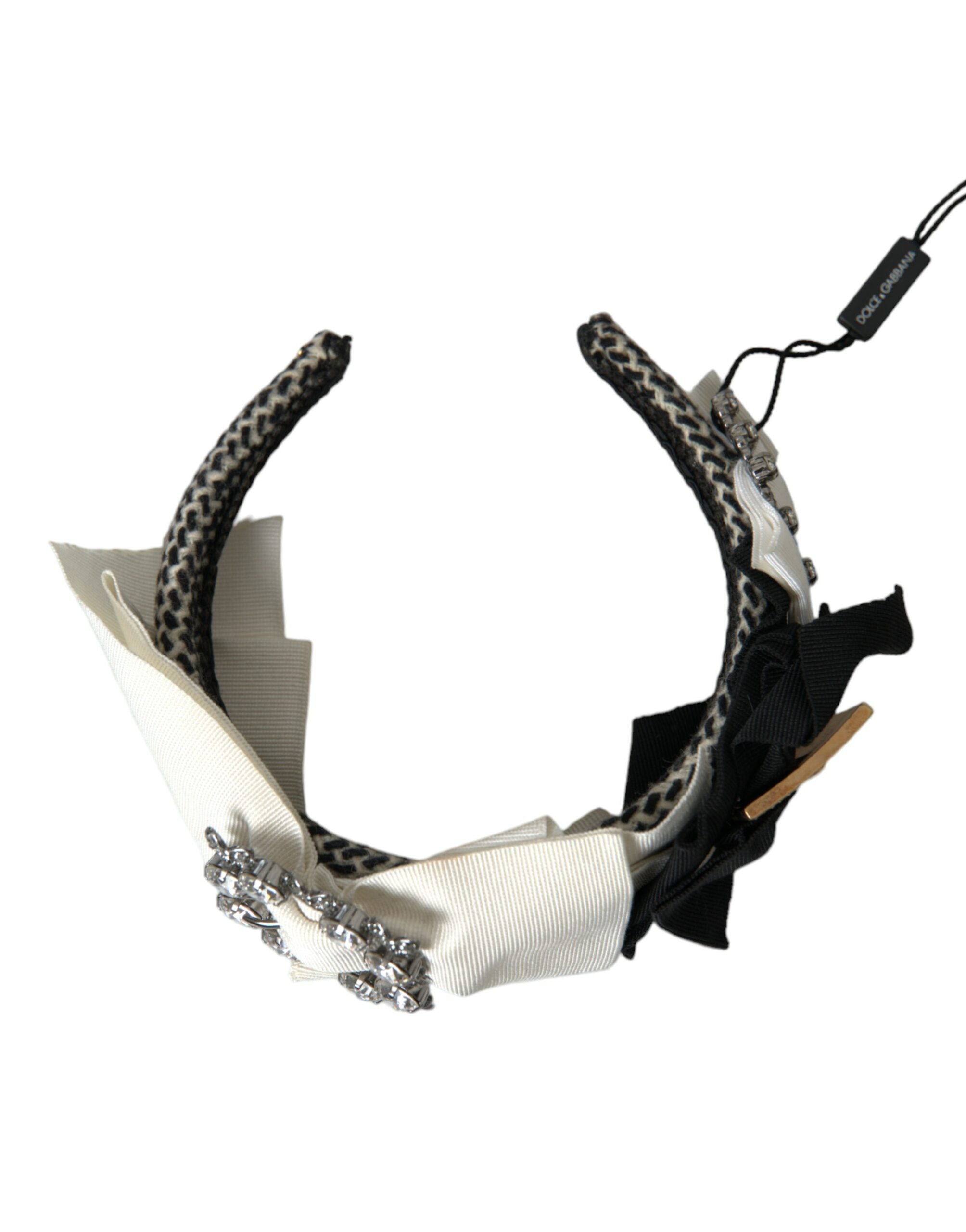 Dolce & Gabbana Multicolor Crystal Embellished Women's Headband Tiara-7