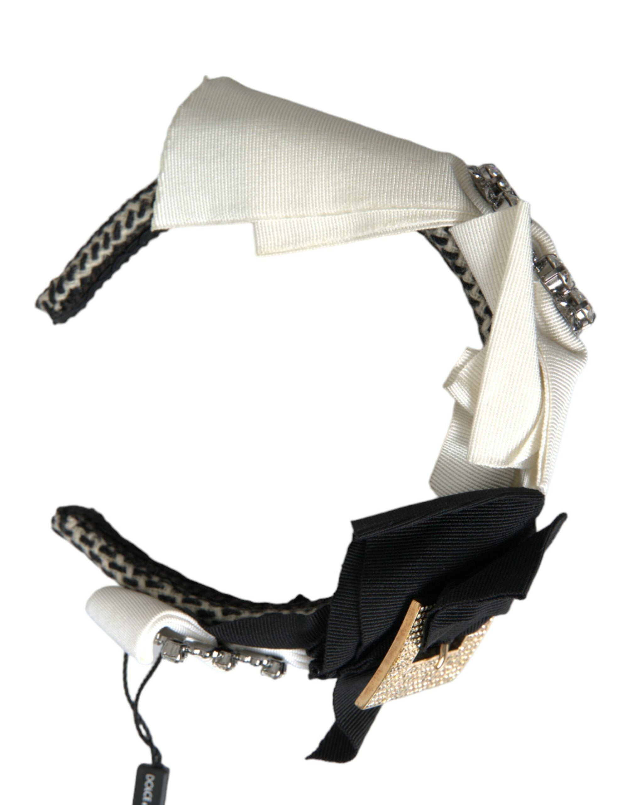 Dolce & Gabbana Multicolor Crystal Embellished Women's Headband Tiara-8