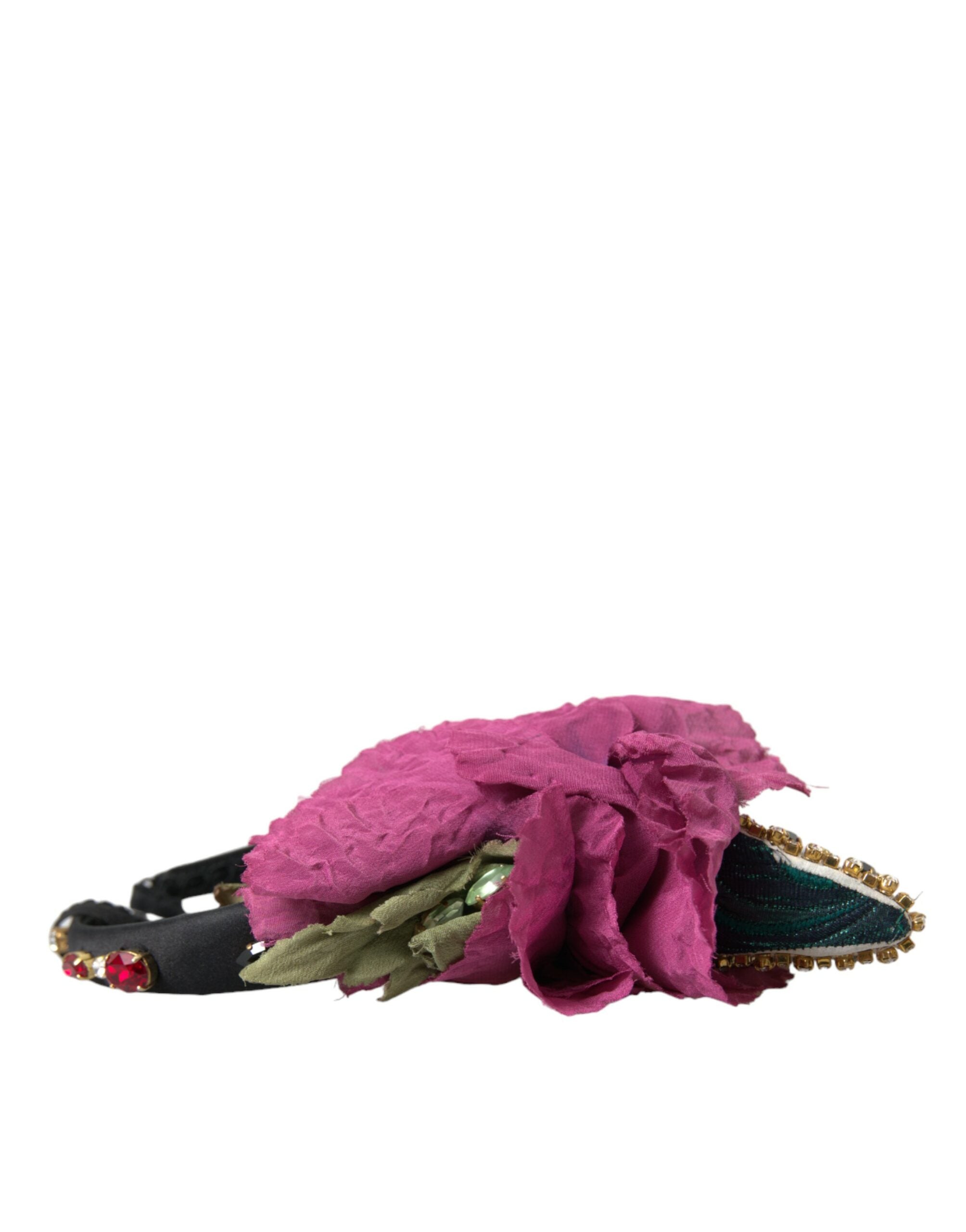 Dolce & Gabbana Rote Wassermelone Kirsche Kristall Haarband Statement Diadem-8