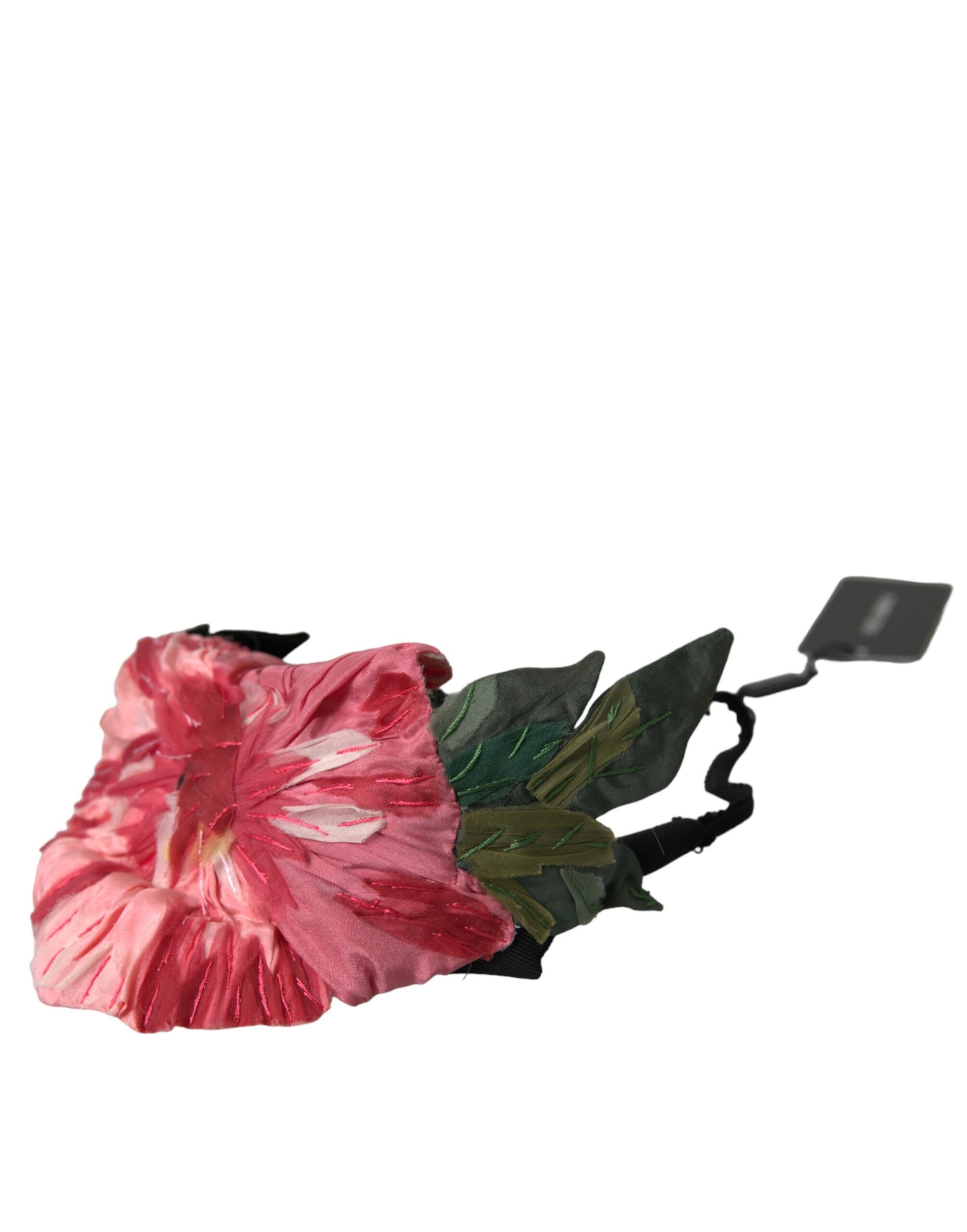 Dolce & Gabbana Viscosa Negra Cabello Blanco Parrucchiera Diadema Tiara-2