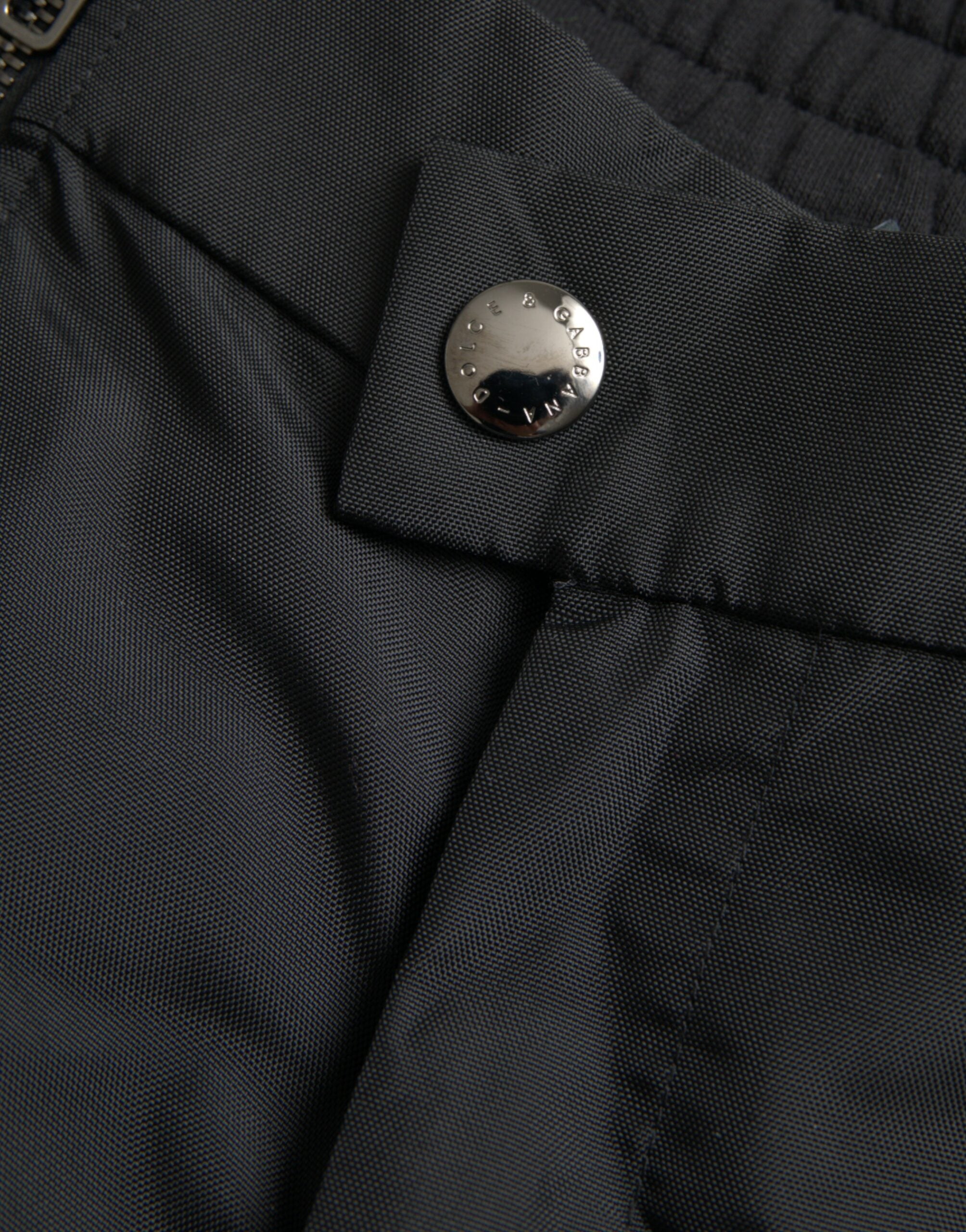 Dolce & Gabbana Black Skinny Trousers in Cotton Blend-6