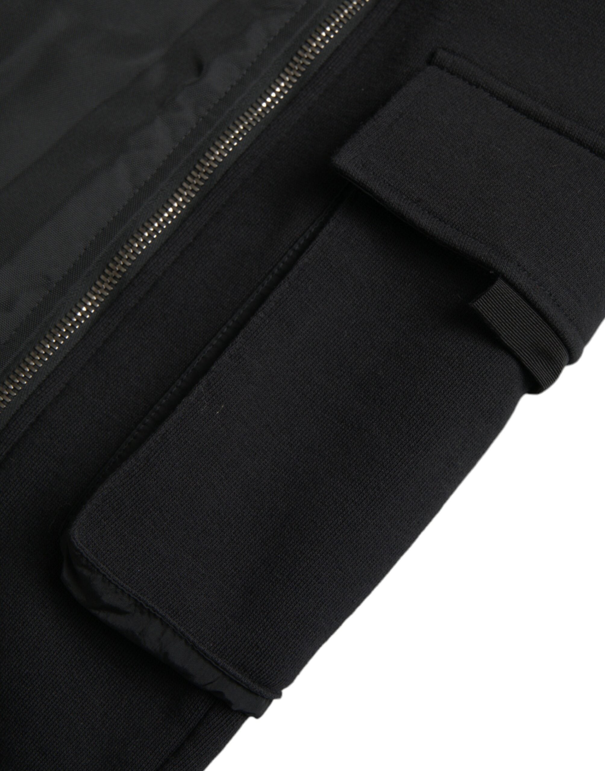 Dolce & Gabbana Black Skinny Trousers in Cotton Blend-7