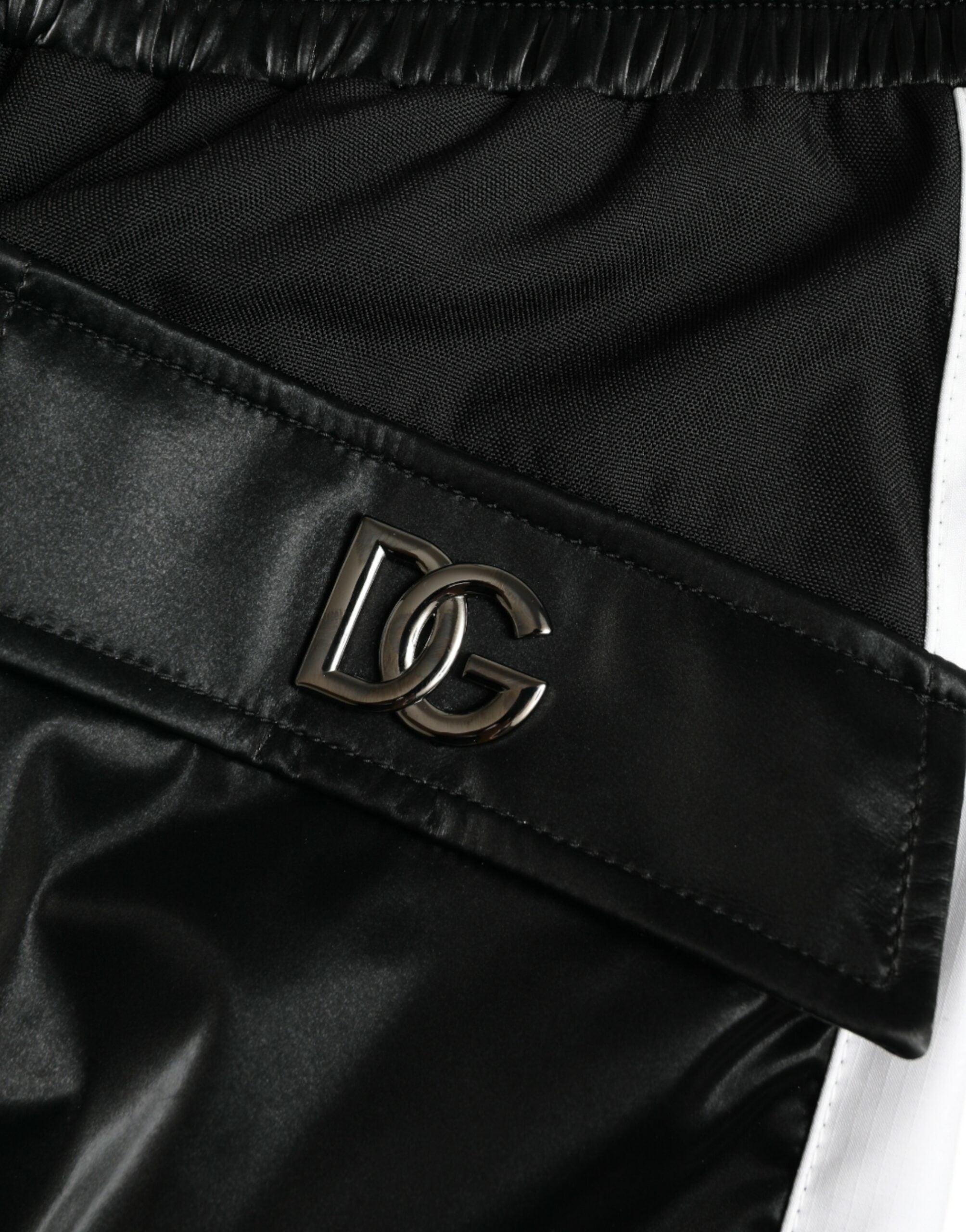 Dolce & Gabbana Black Nylon Cargo Joggers Men's Sweatpants Trousers-7