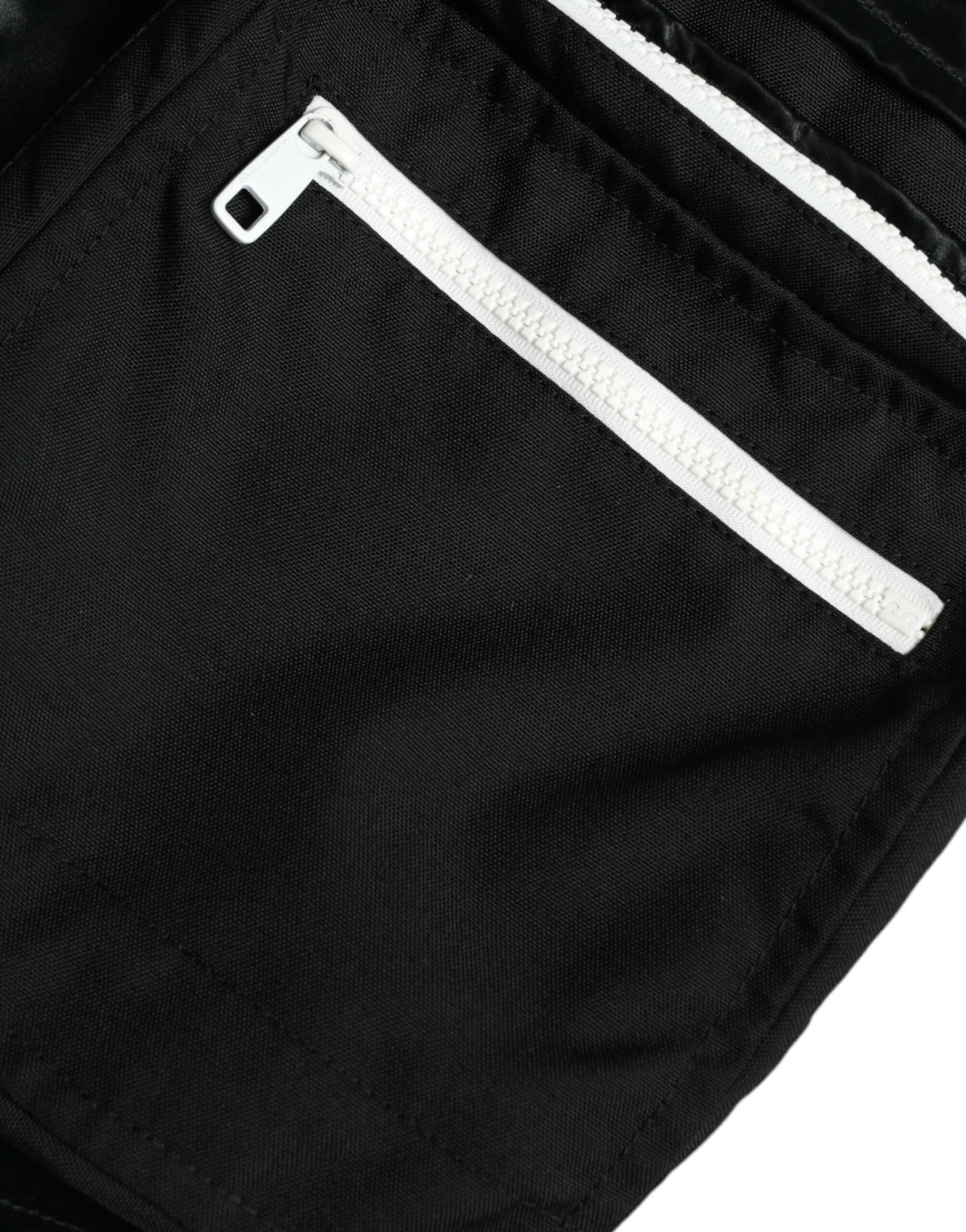 Dolce & Gabbana Black Nylon Cargo Joggers Men's Sweatpants Trousers-8