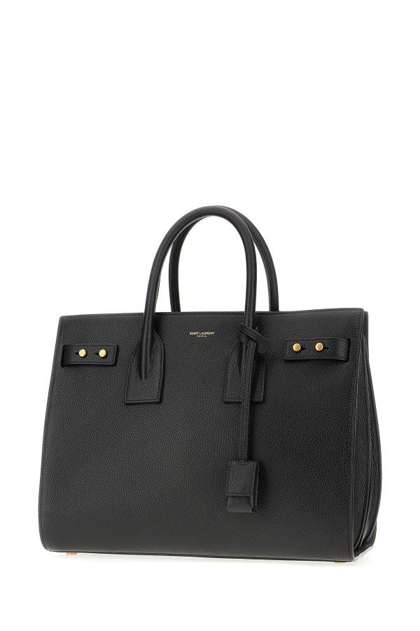 Saint Laurent Sac de Jour handbag in black calfskin-2