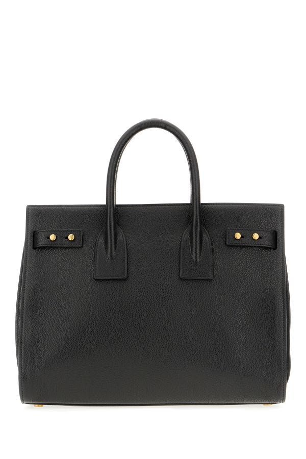 Saint Laurent Sac de Jour handbag in black calfskin-3