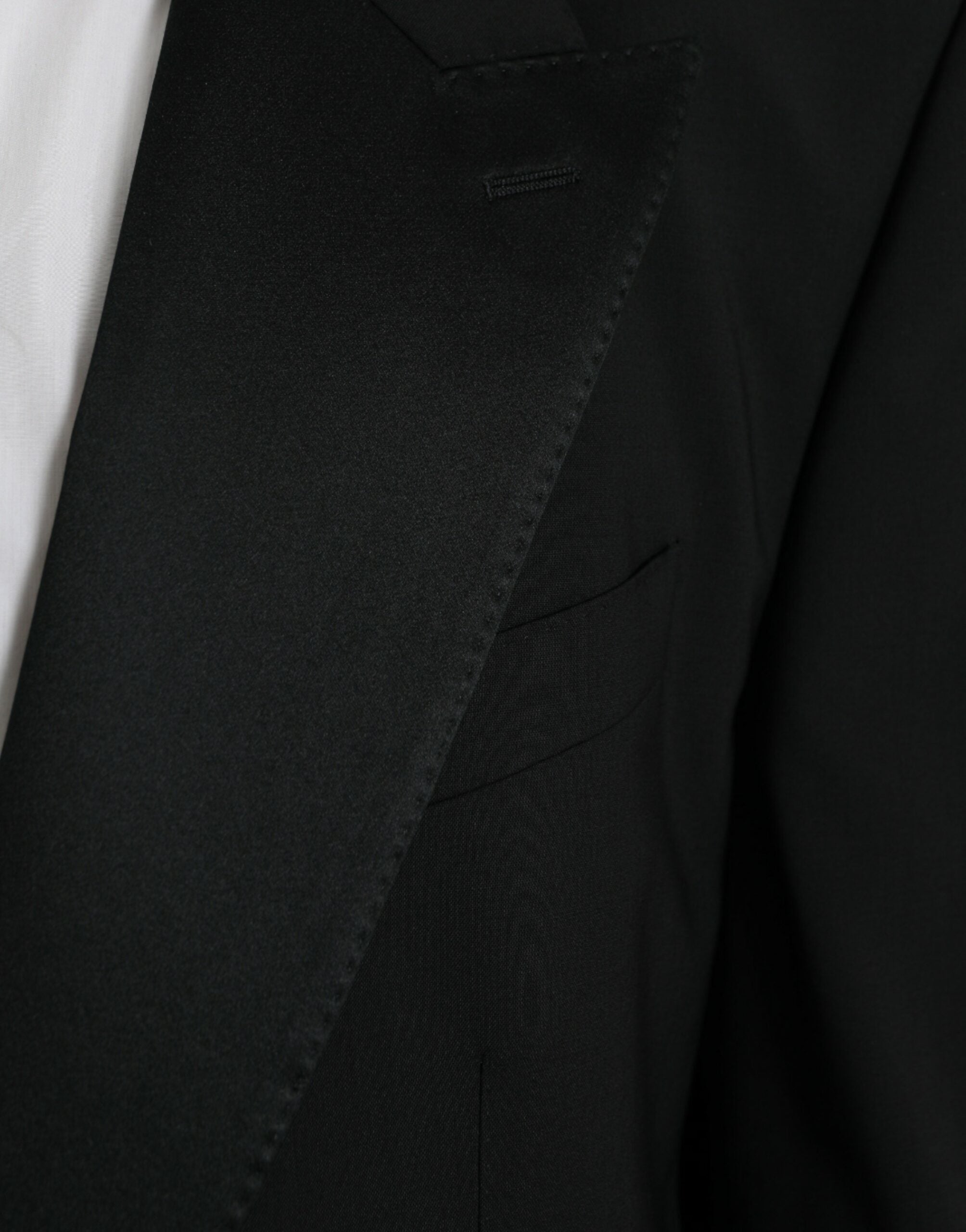Dolce & Gabbana Black SICILIA Single-Breasted Coat Blazer-5