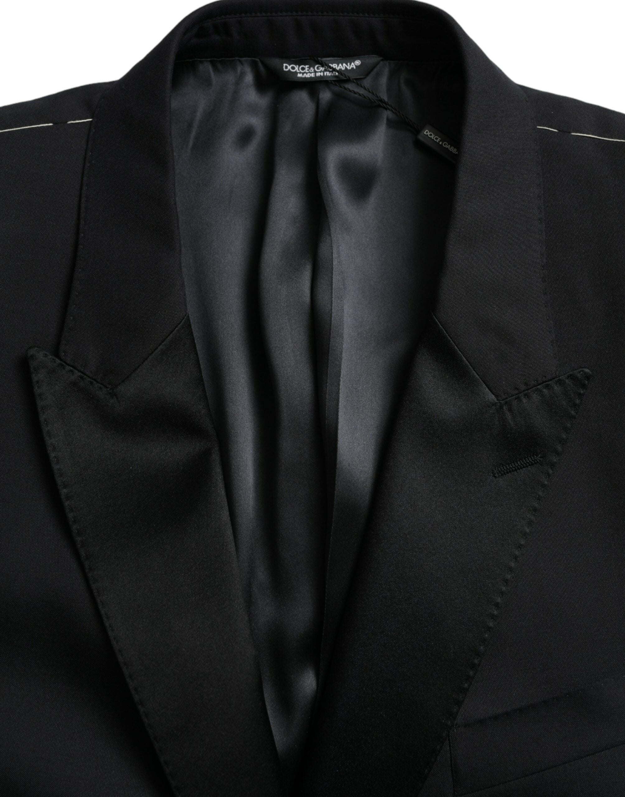 Dolce & Gabbana Blauer MARTINI Einreihiger Mantel Blazer-6