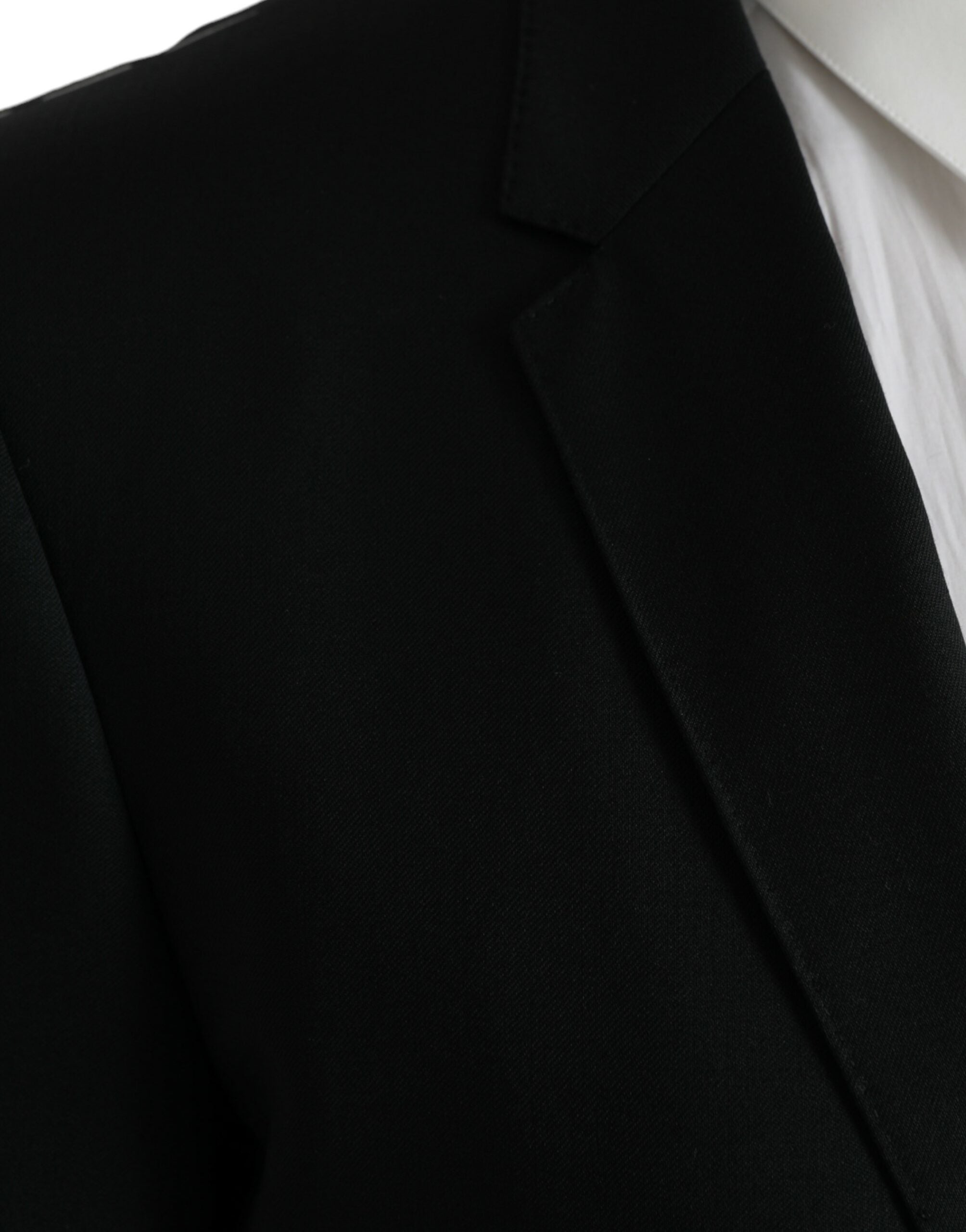 Dolce & Gabbana Black single-breasted wool blazer MARTINI-5