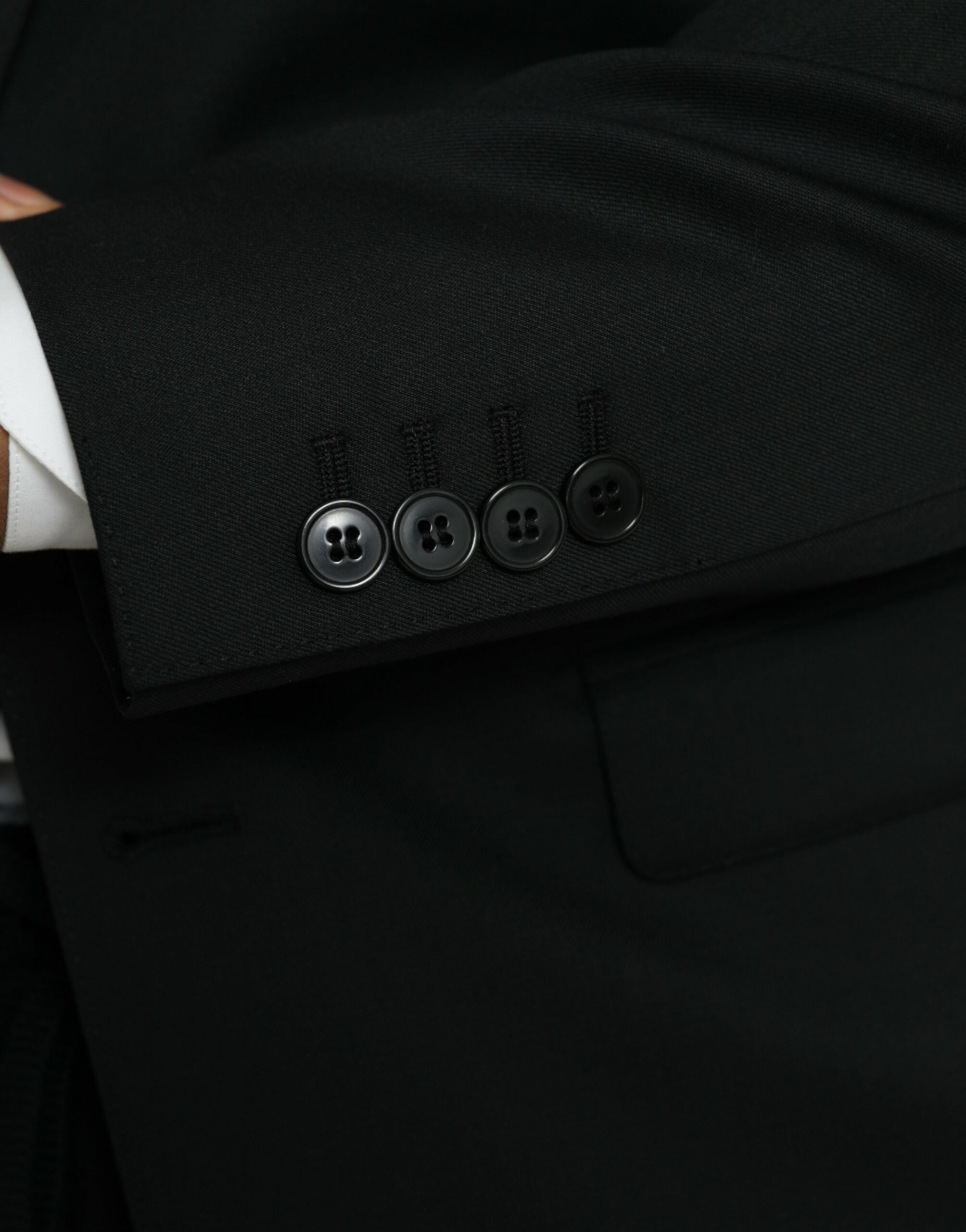 Dolce & Gabbana Black single-breasted wool blazer MARTINI-6