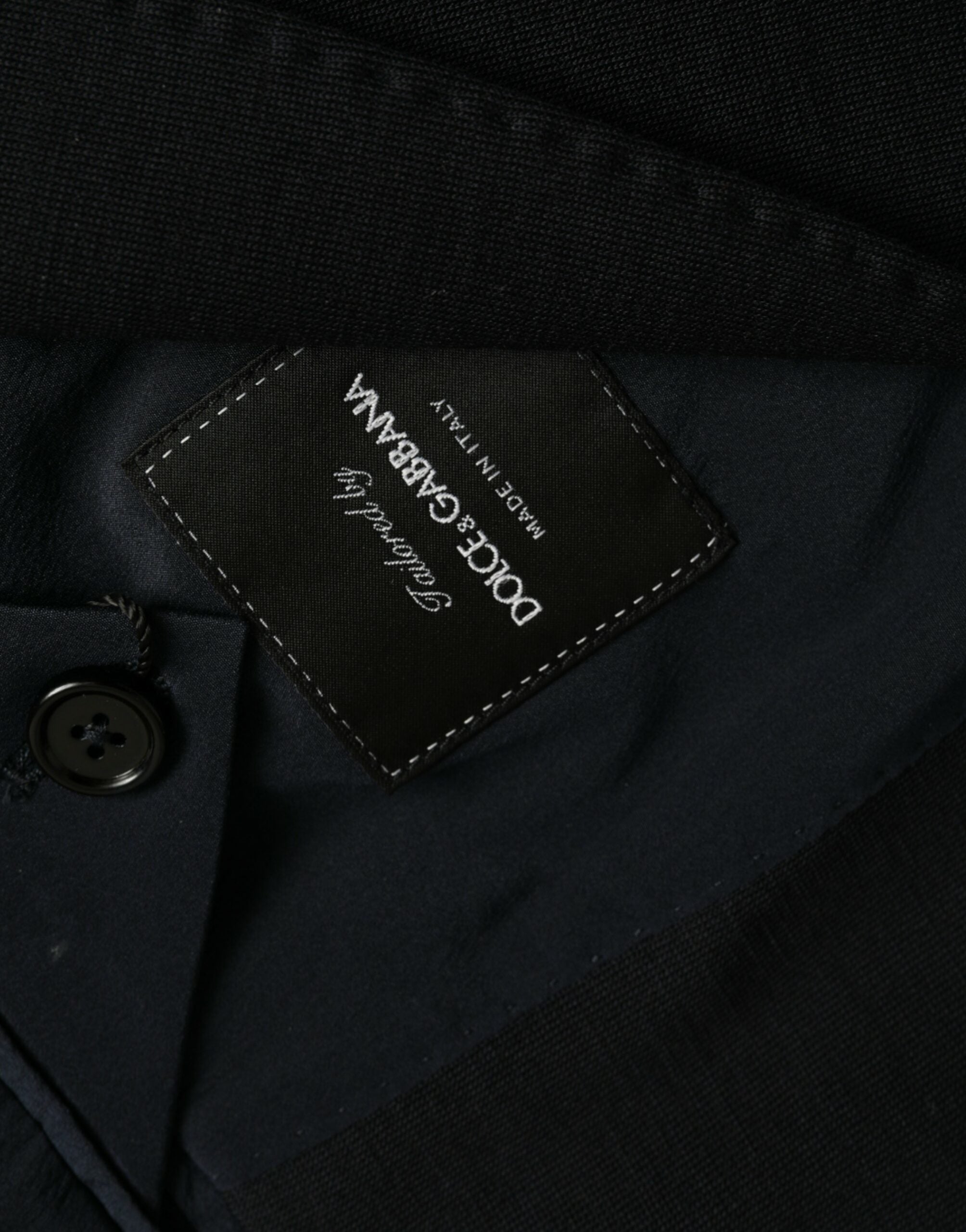 Dolce & Gabbana Black Wool Single-Breasted Notch Blazer-8
