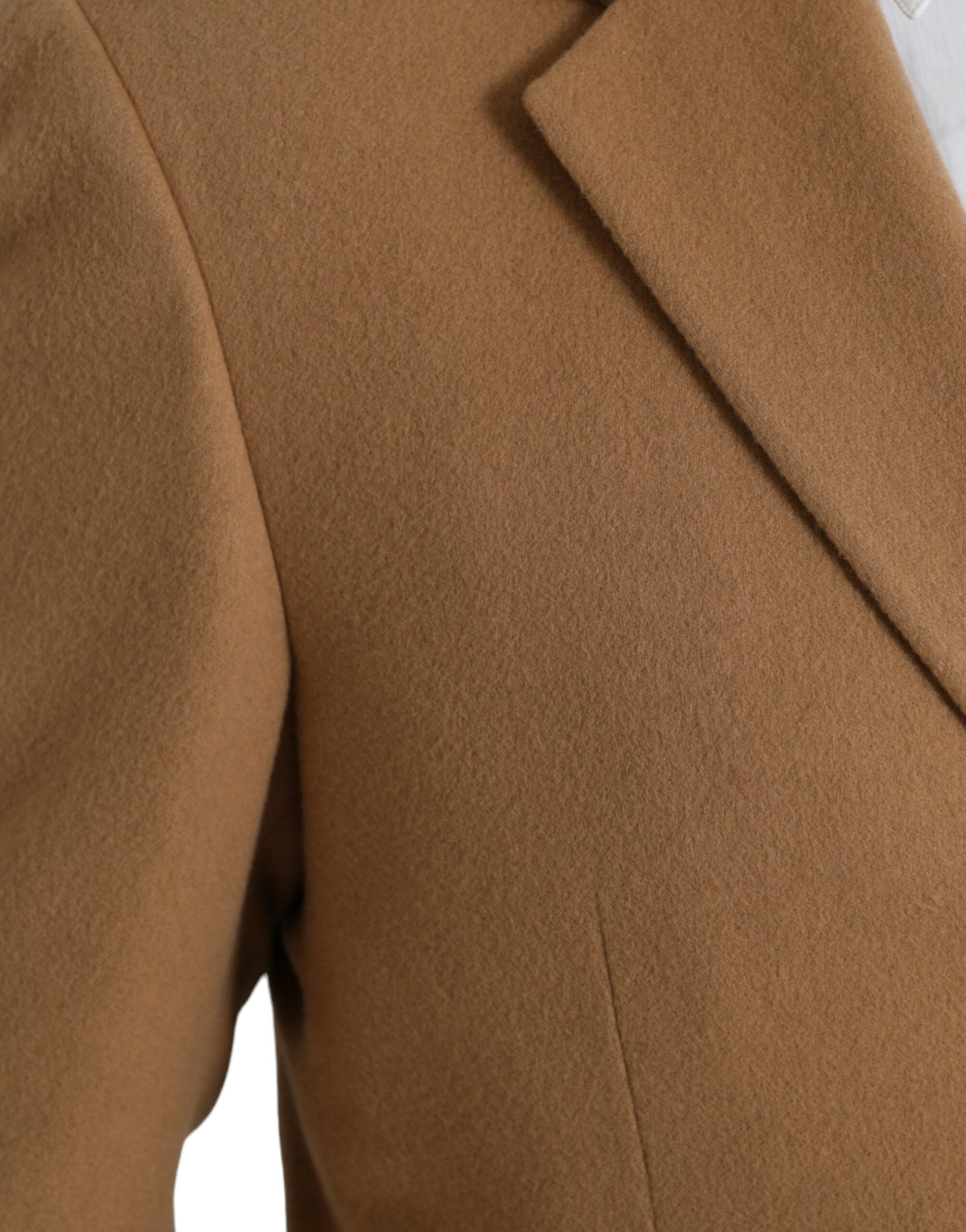 Prada Brown Cashmere 2-Piece Single-Breasted Suit-7