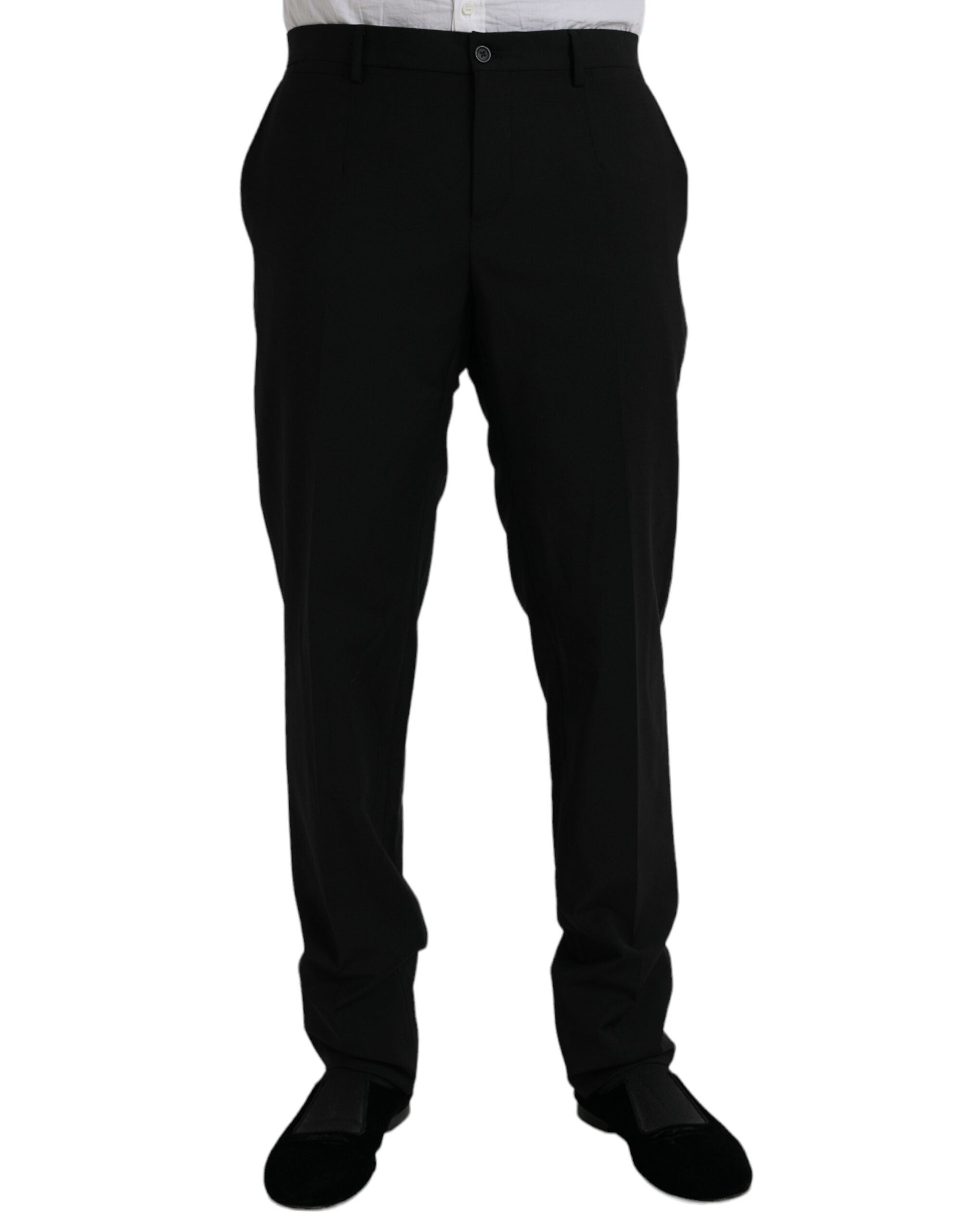 Dolce & Gabbana Black Polyester STAFF Formal 3 Piece Suit-8