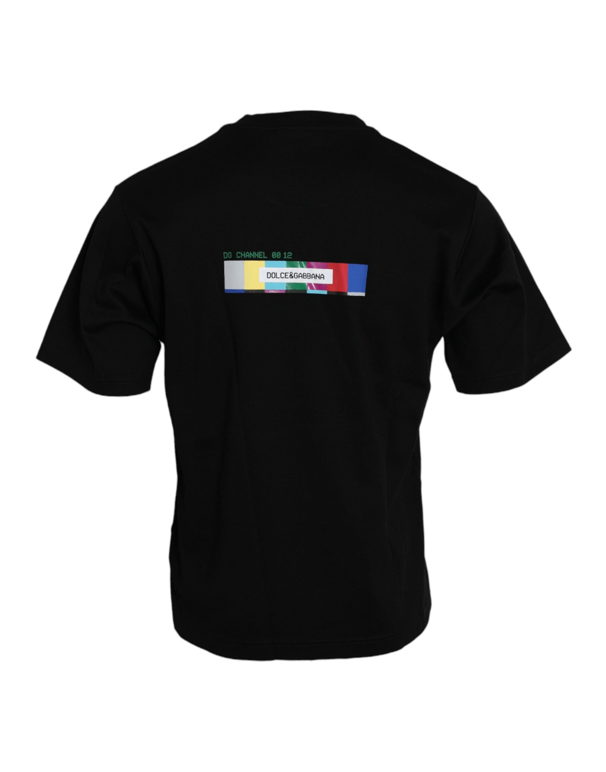 Dolce & Gabbana Schwarzes With Love Always Rundhalsausschnitt-T-Shirt-2