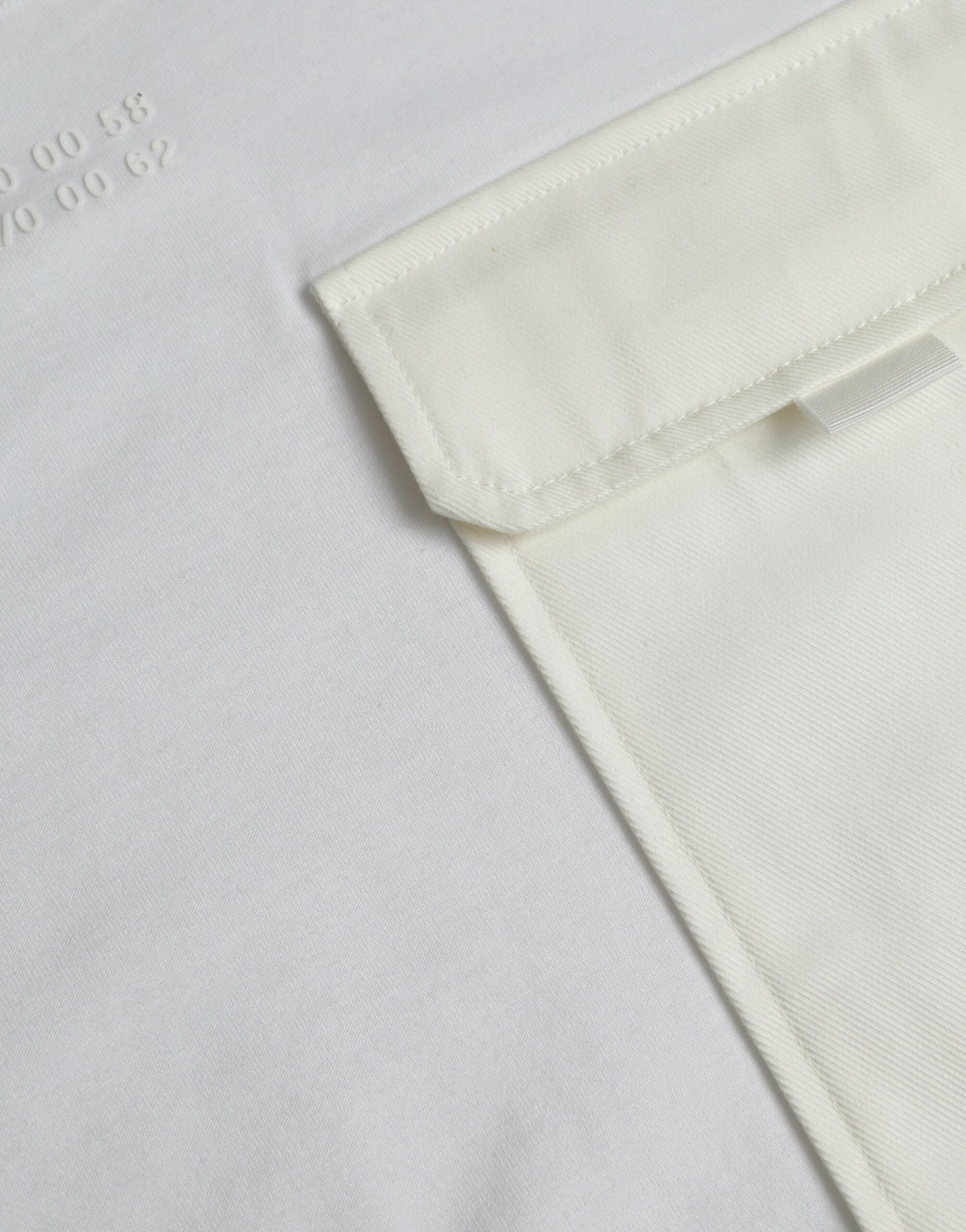 Dolce & Gabbana White Cotton Pocket Short Sleeve T-Shirt-4