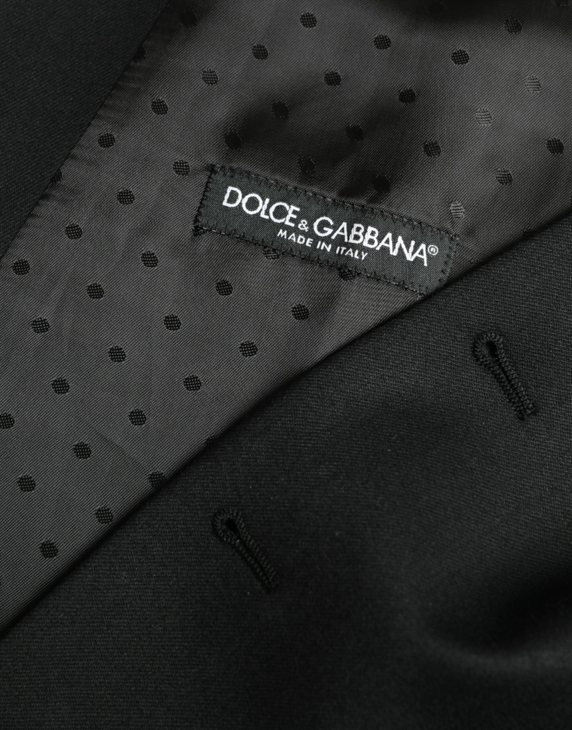 Dolce & Gabbana Black Silk Vest Dress Formal Vest-6