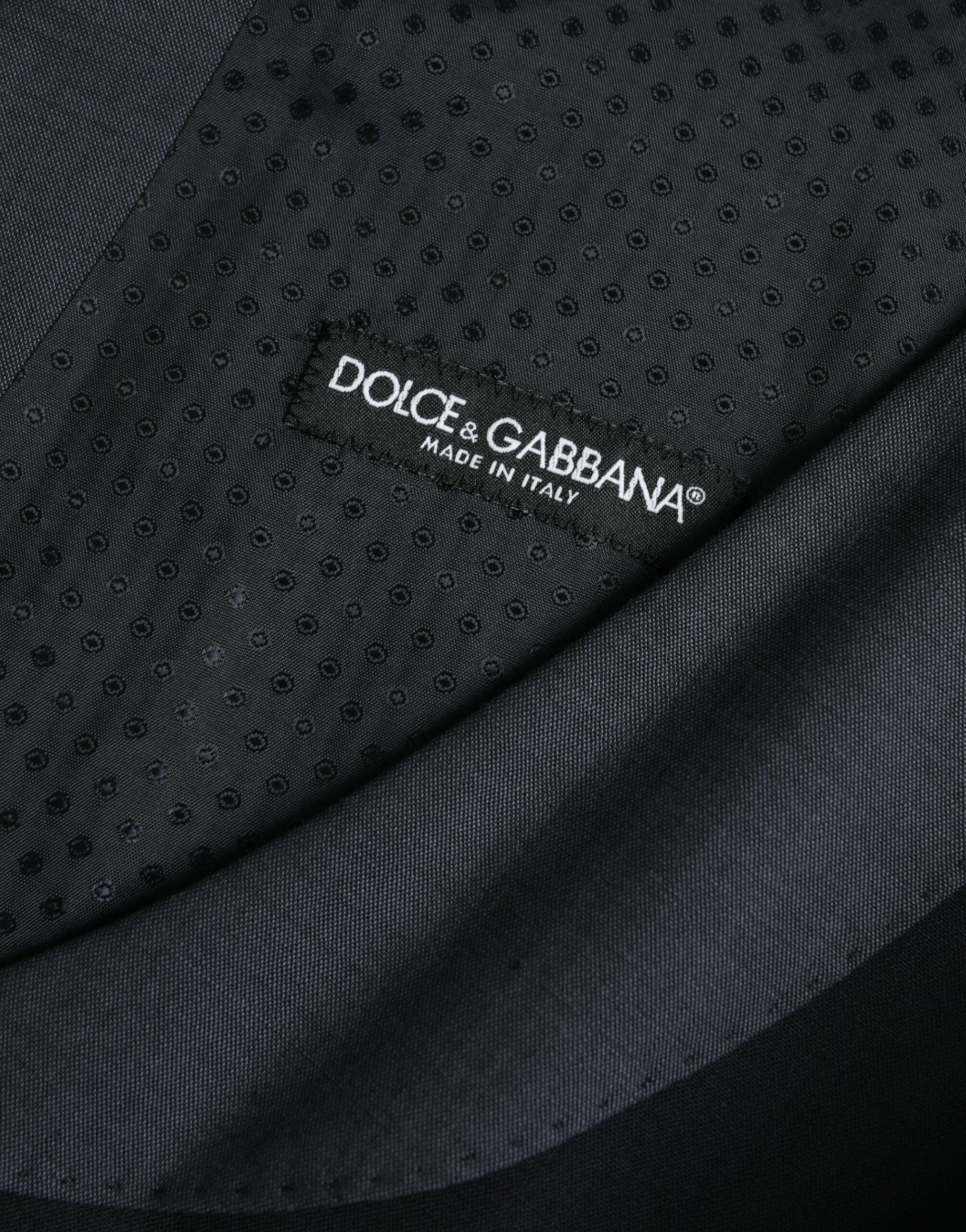 Dolce & Gabbana Black Wool Vest Dress Formal Vest-7
