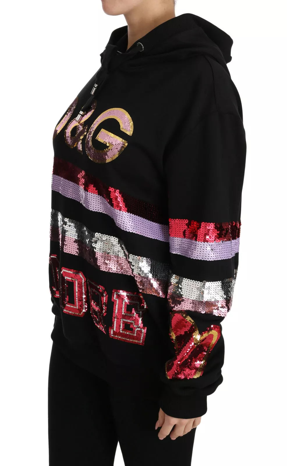 Dolce & Gabbana DG Sequin Hoodie-4