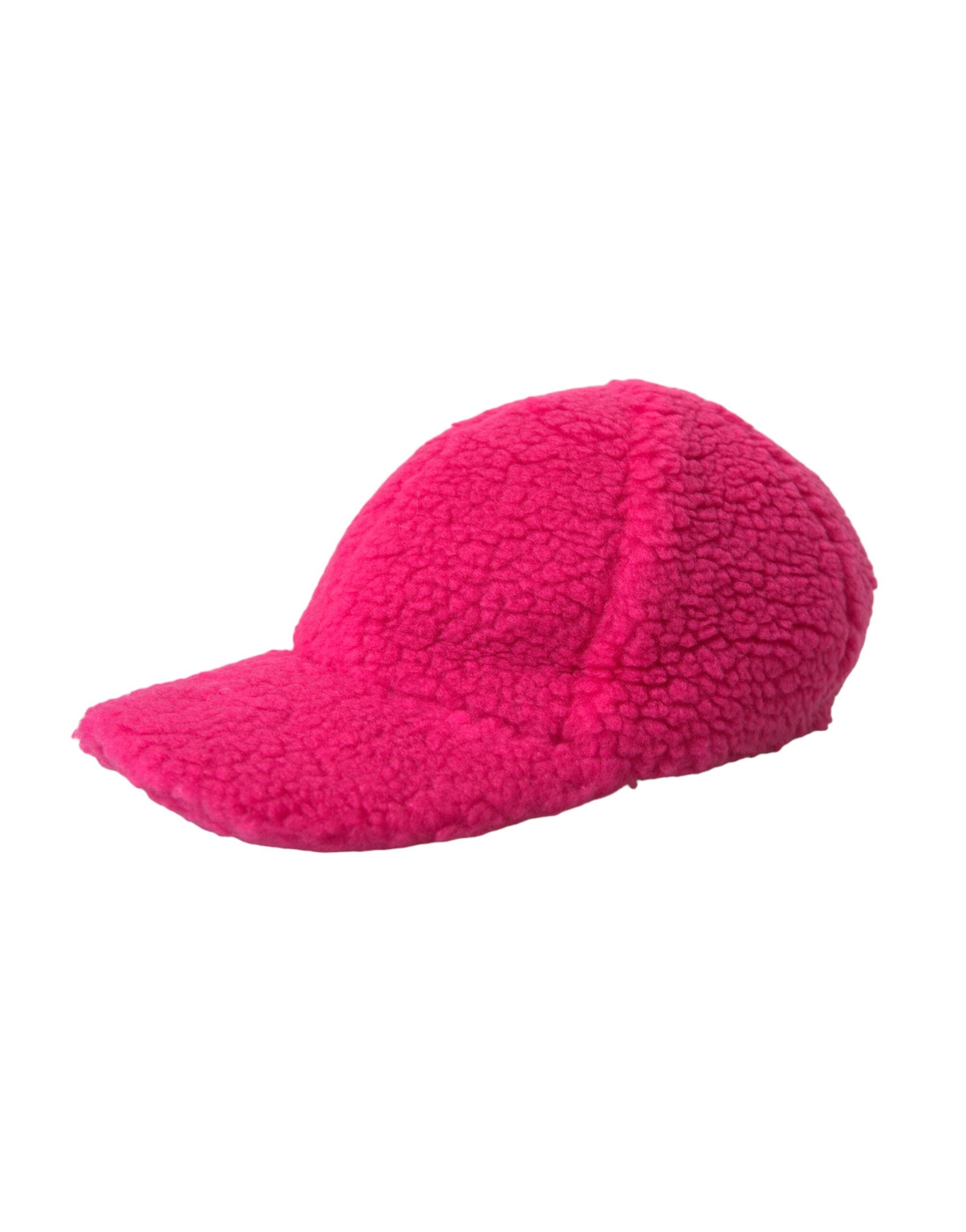 Gorra de béisbol de felpa polar rosa Dolce & Gabbana para hombre-2