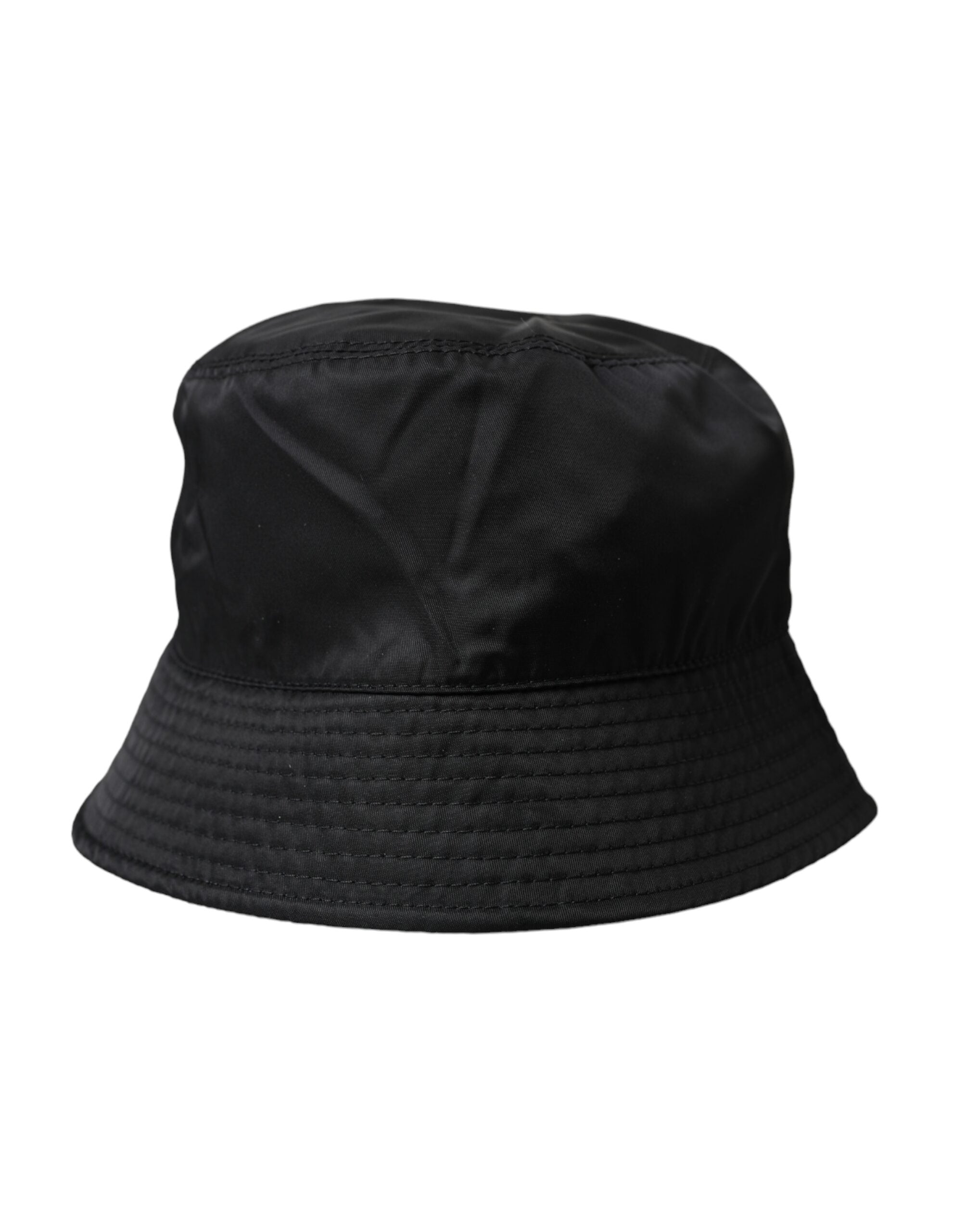 Dolce & Gabbana Black Wide Brim Bucket Hat Men's-1