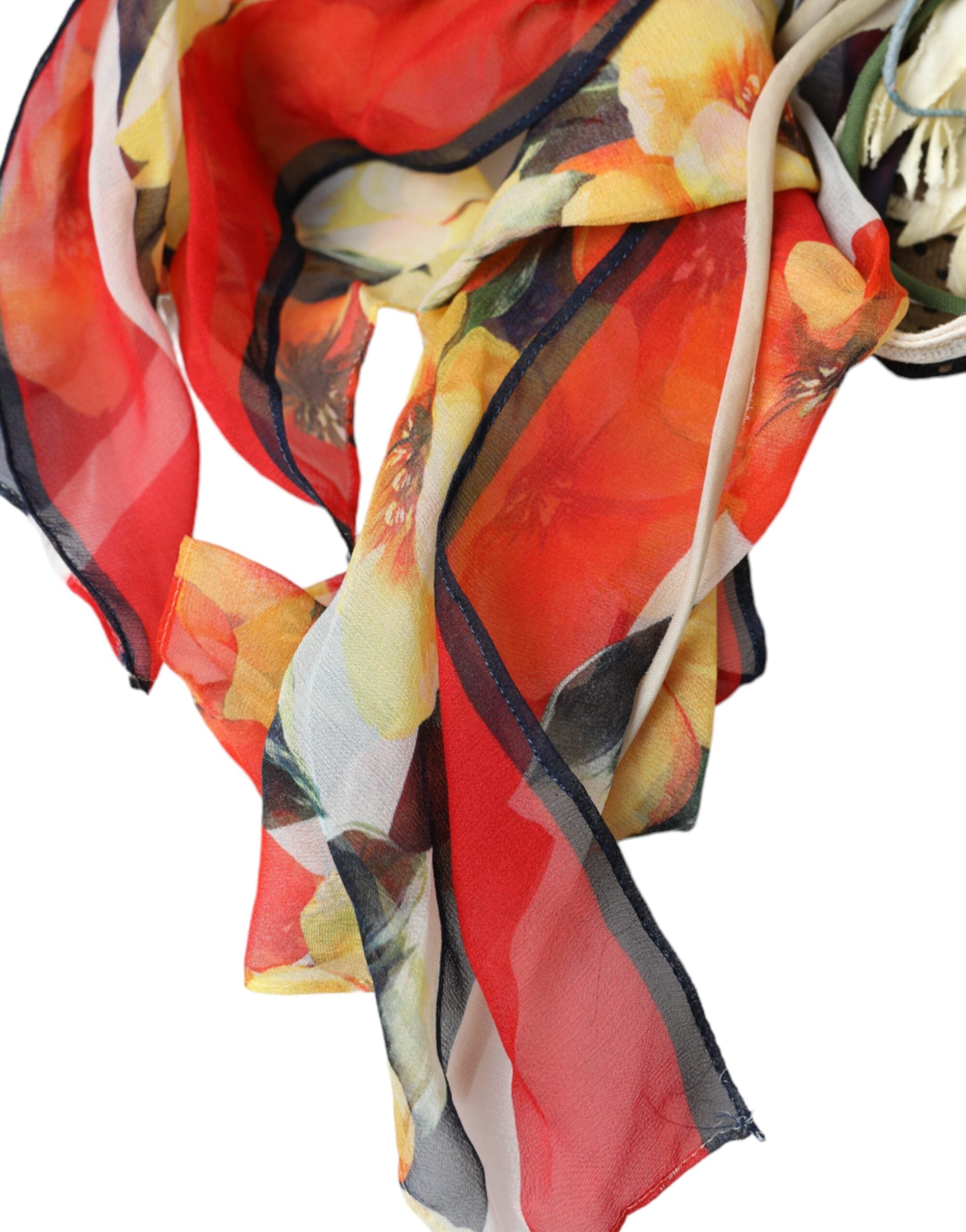Dolce & Gabbana Multicolor Fantasie breite Krempe Schlapphut-3