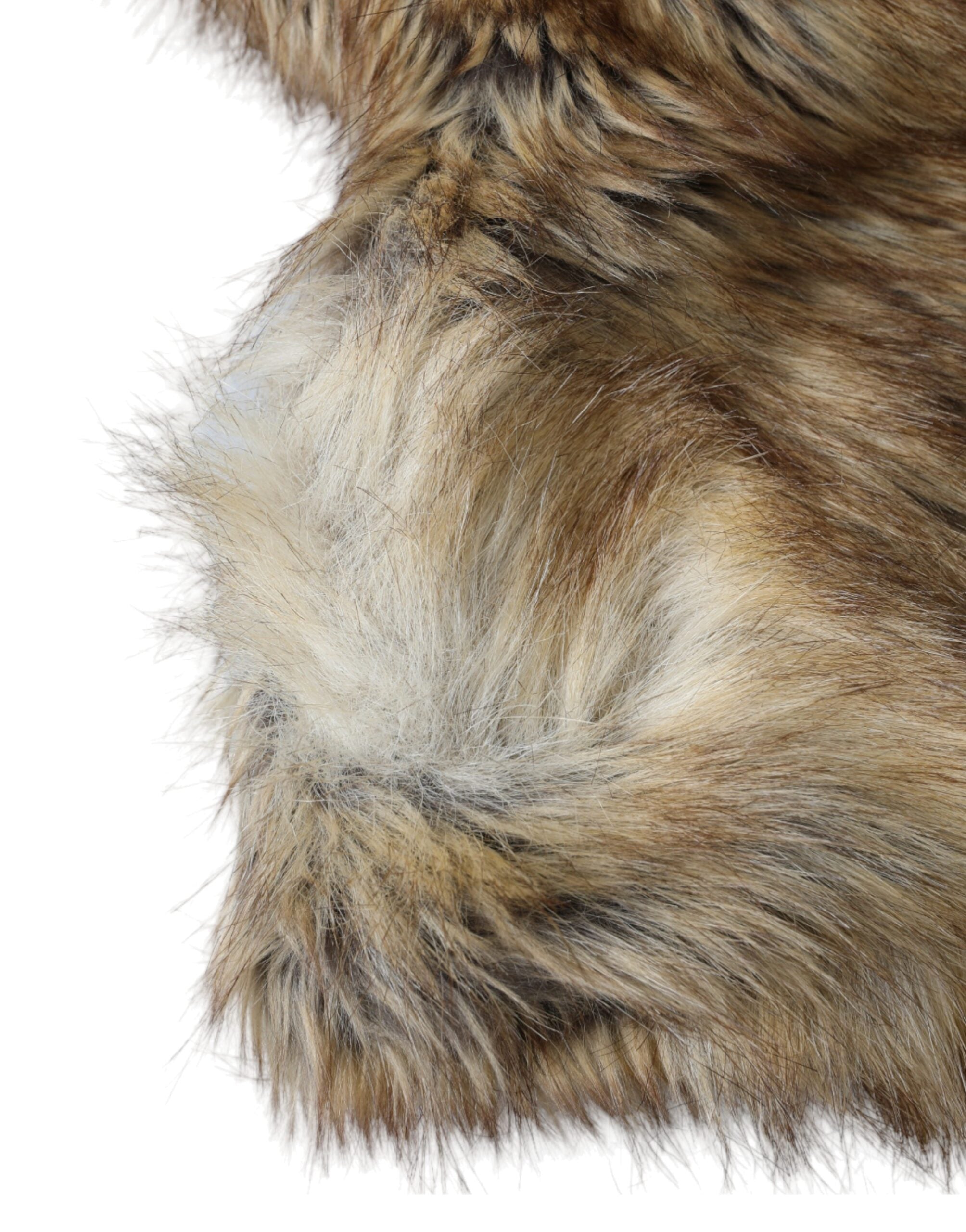 Dolce & Gabbana Brown Owl Faux Fur Full Head Hat-7