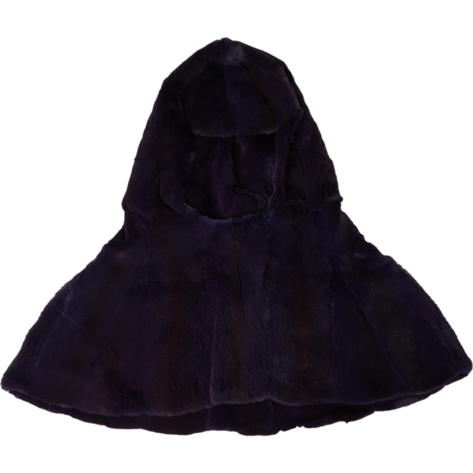 Dolce & Gabbana Schwarze Wiesel Pelz Ganzkopfmütze-4