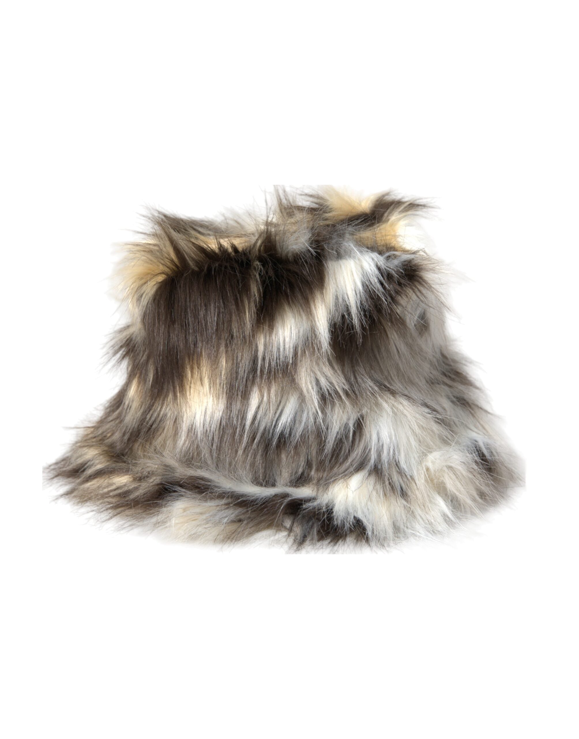 Dolce & Gabbana Multicolor Acrylic Fur Women's Bucket Hat-2