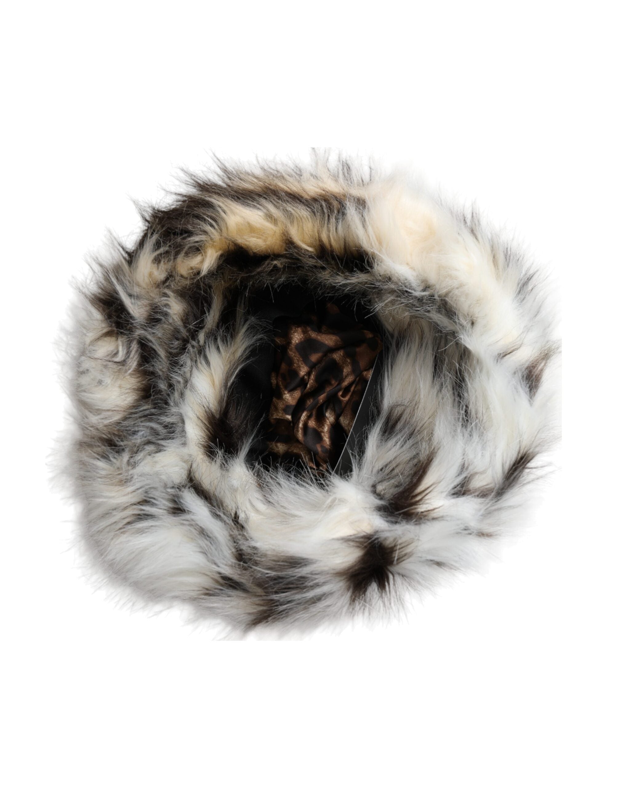Dolce & Gabbana Multicolor Acrylic Fur Women's Bucket Hat-5