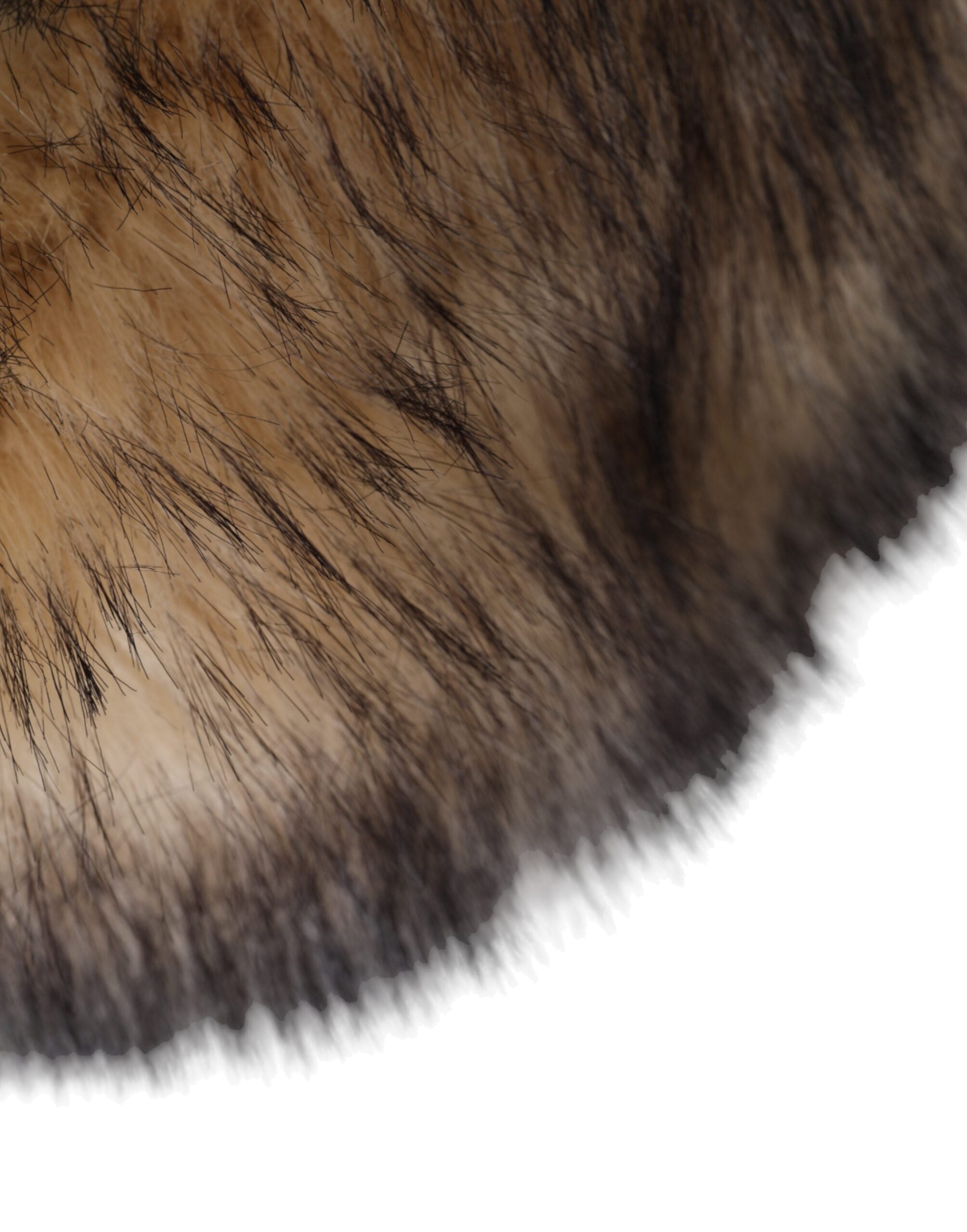 Dolce & Gabbana Brown Faux Fur Fedora Hat (Modacrylic)-8