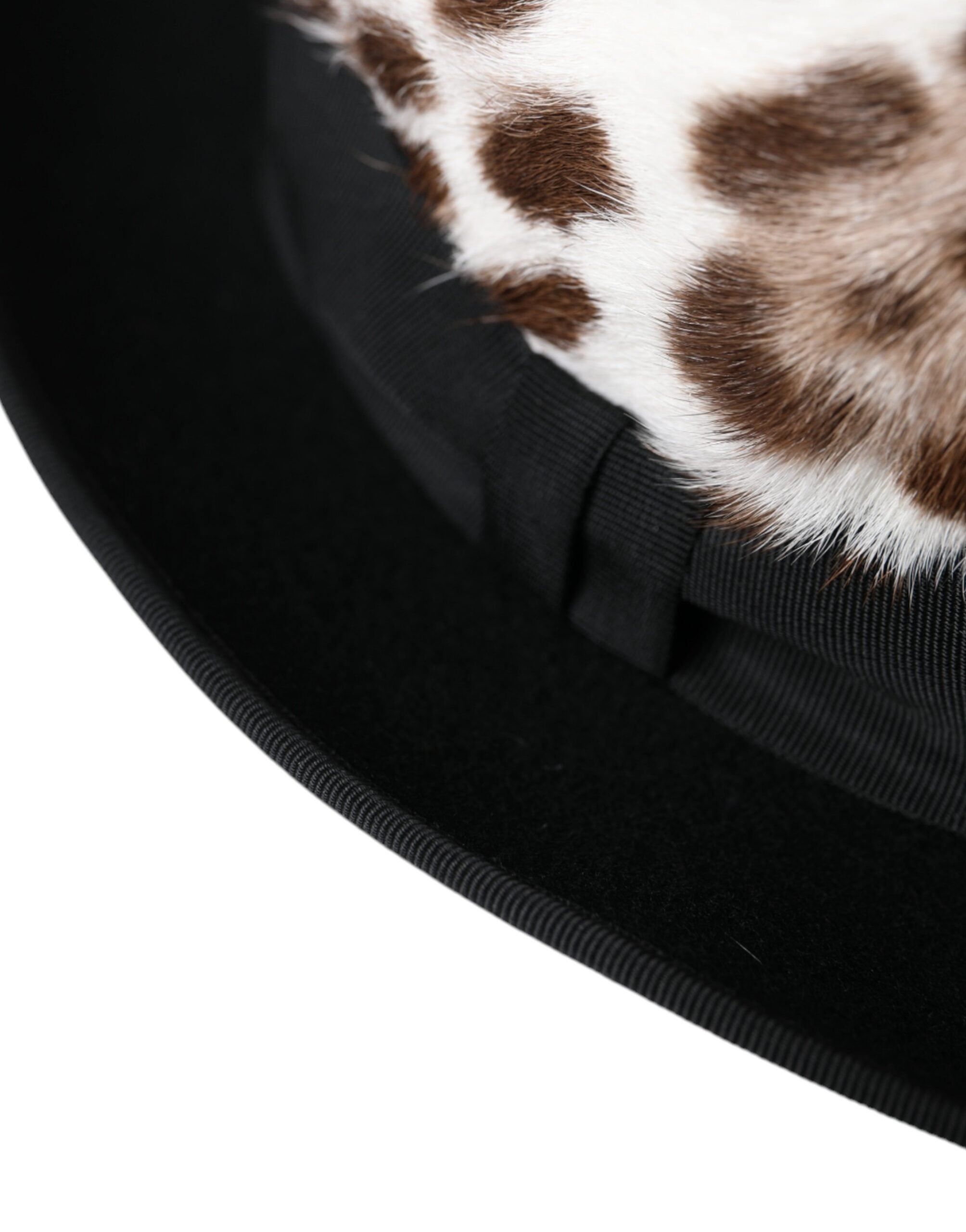 Sombrero fedora de leopardo multicolor para mujer de Dolce & Gabbana-4