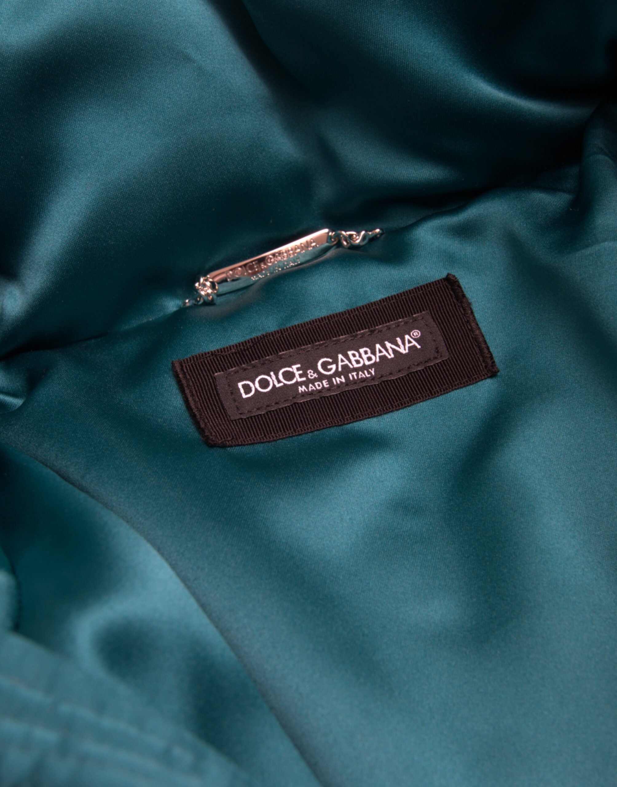 Dolce & Gabbana Multicolor Floral Windbreaker Puffer Jacket-7